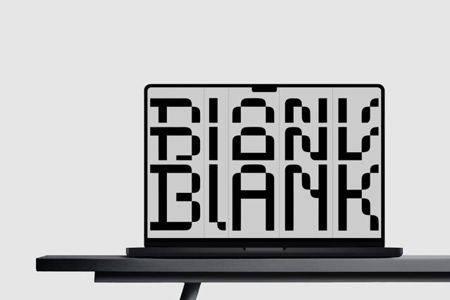 Basic Desk MacBook Mockup