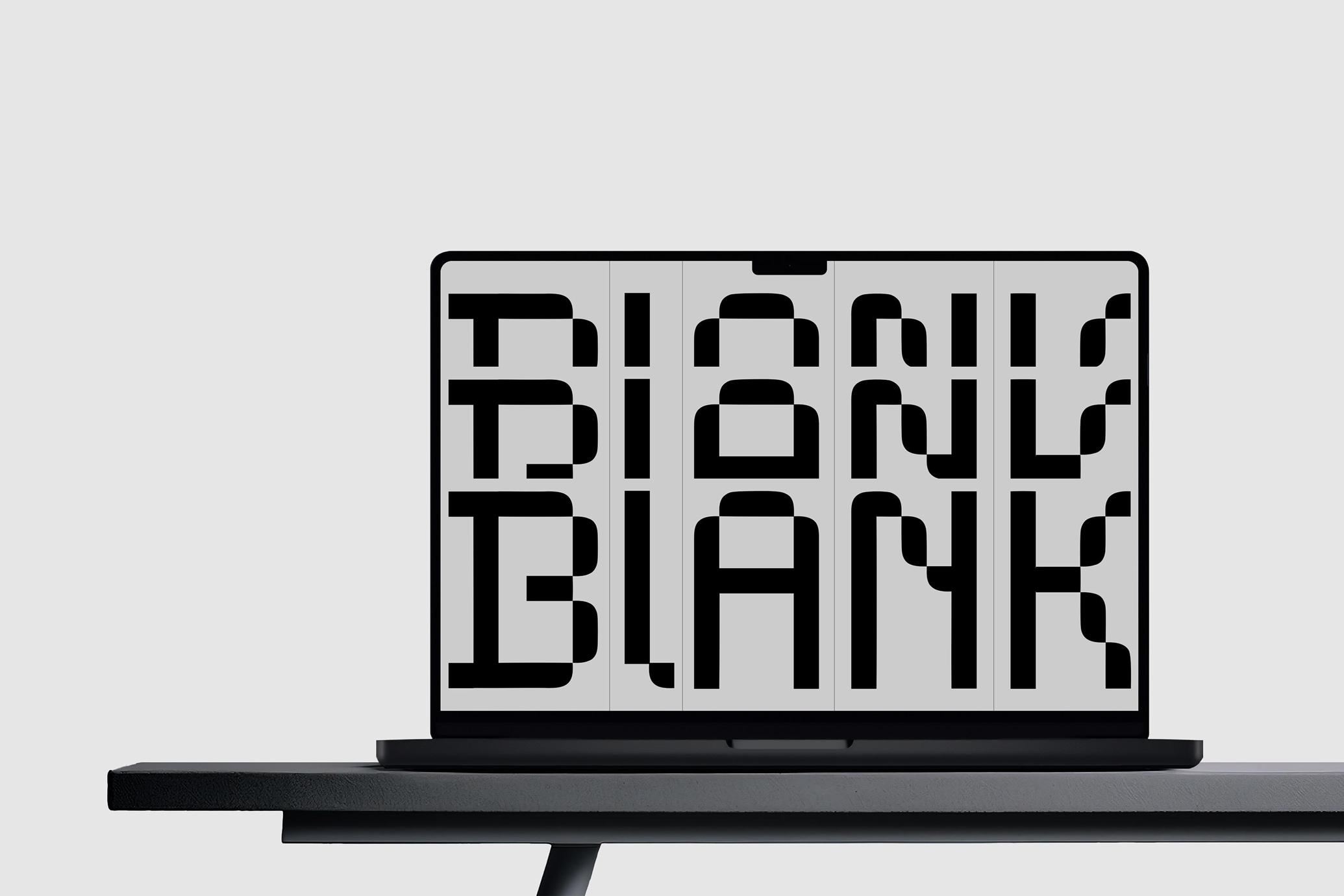 Basic Desk MacBook Mockup