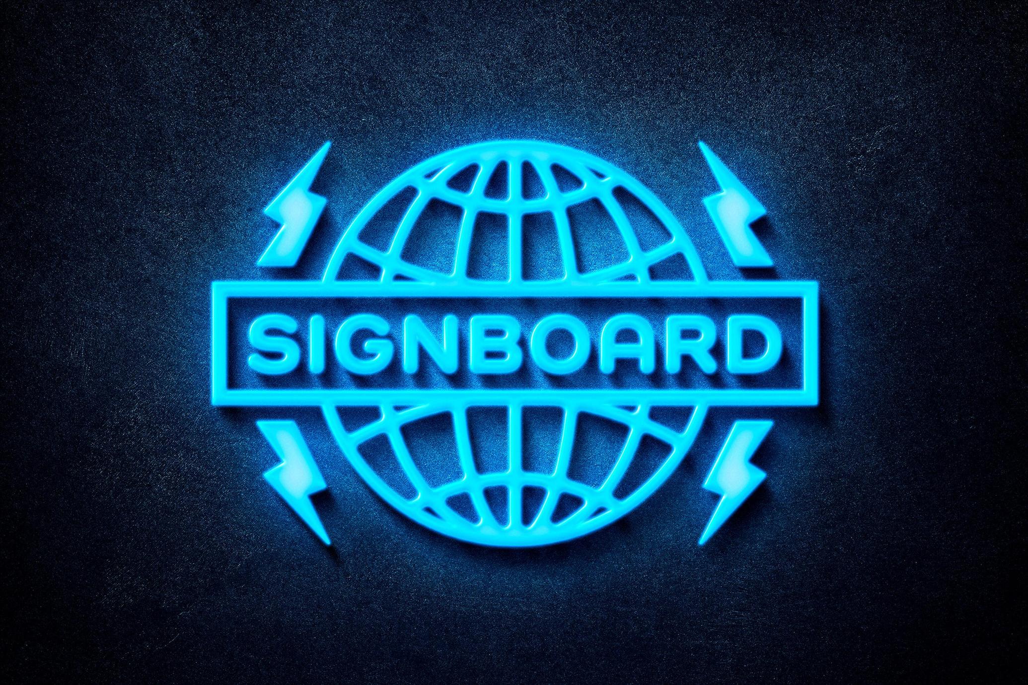 Neon Sign Mockups
