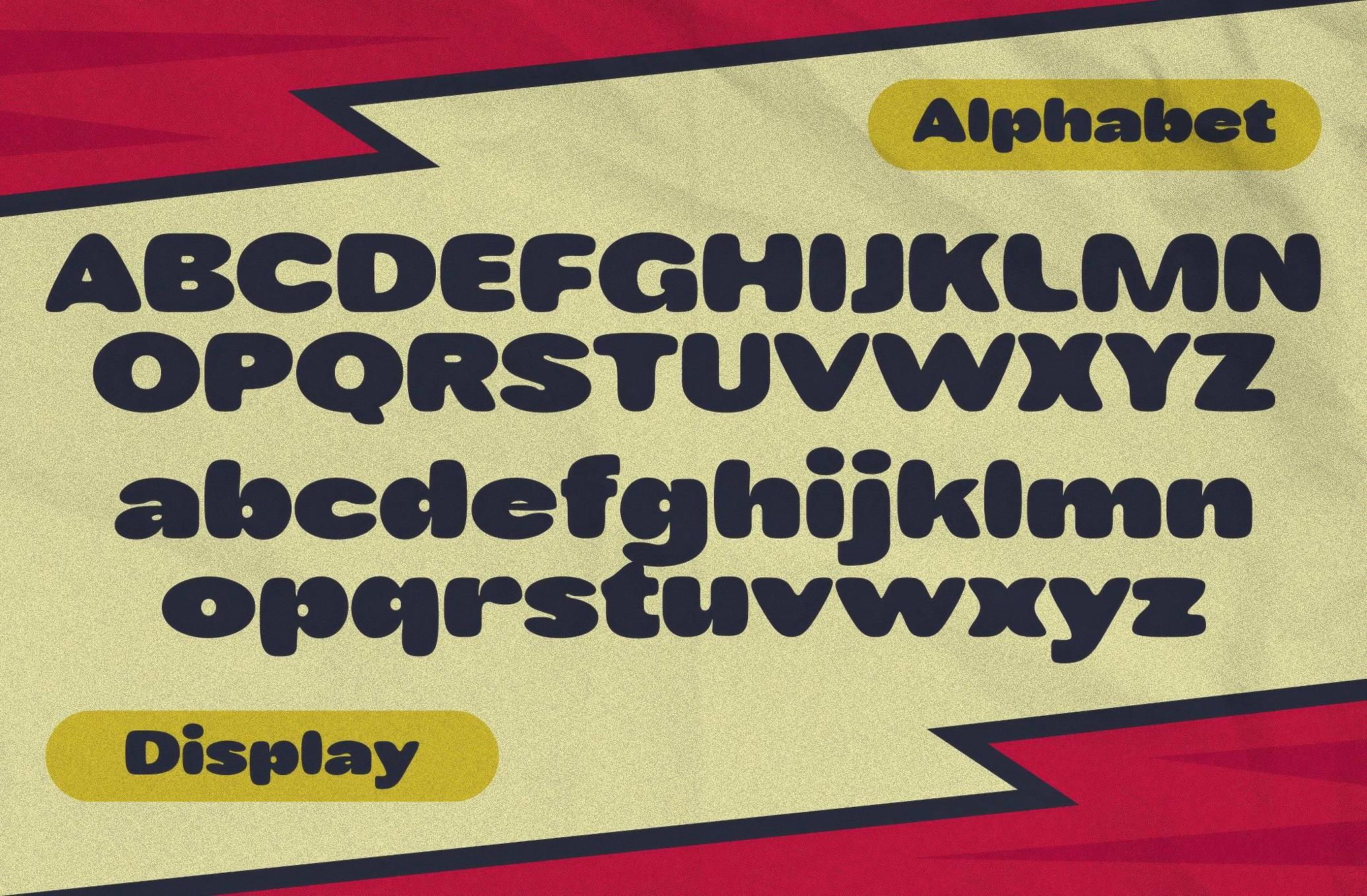 Bonaci Comic Typeface