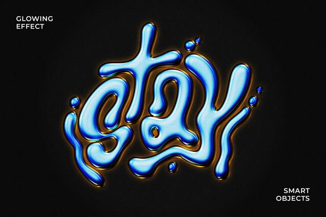 Glowing Text & Logo Effect