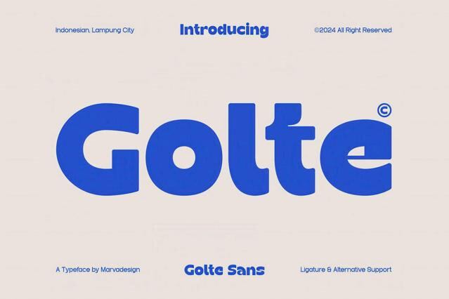 Golte Font