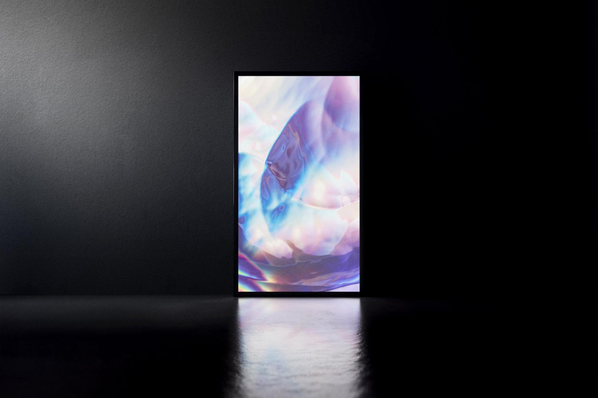 Glowing Screen Mockup