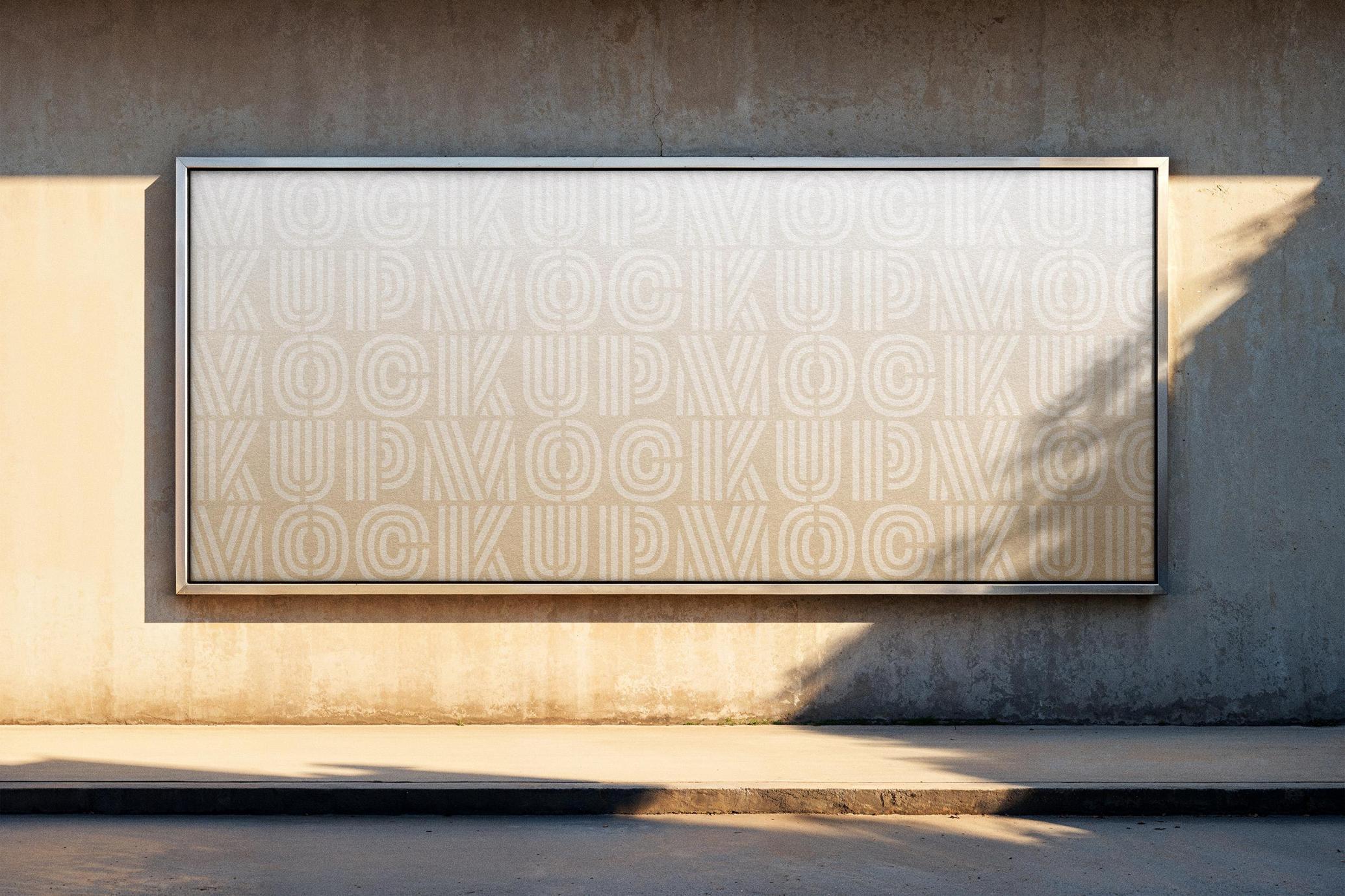 Outdoor Billboard Mockup