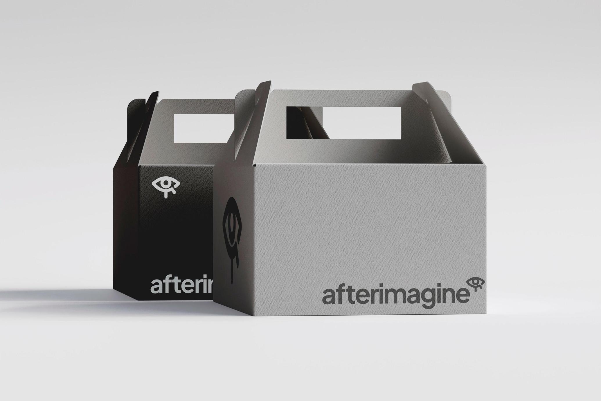 Minimal Cardboard Packaging Mockup