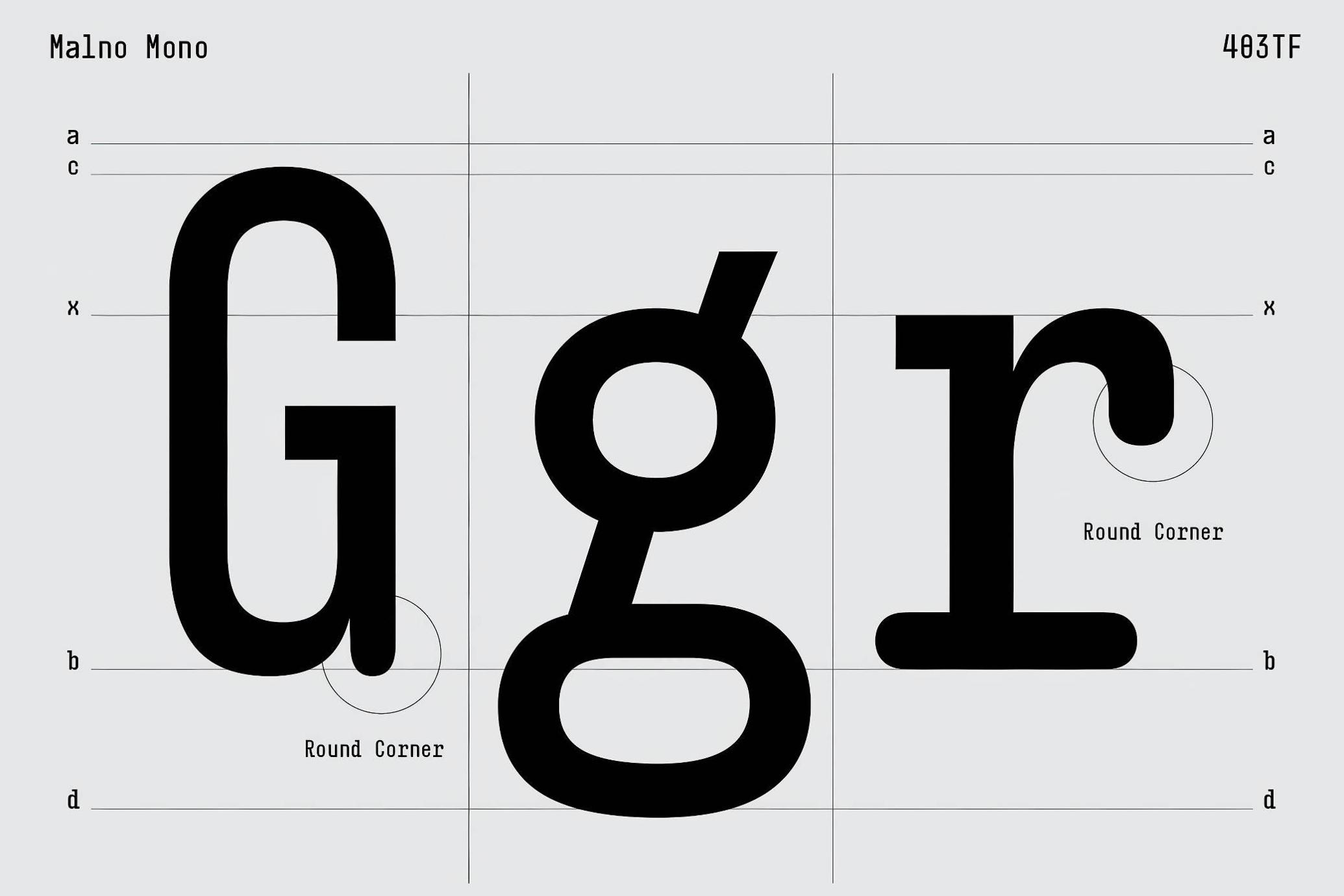 403 Malno Mono — Sans Serif Font