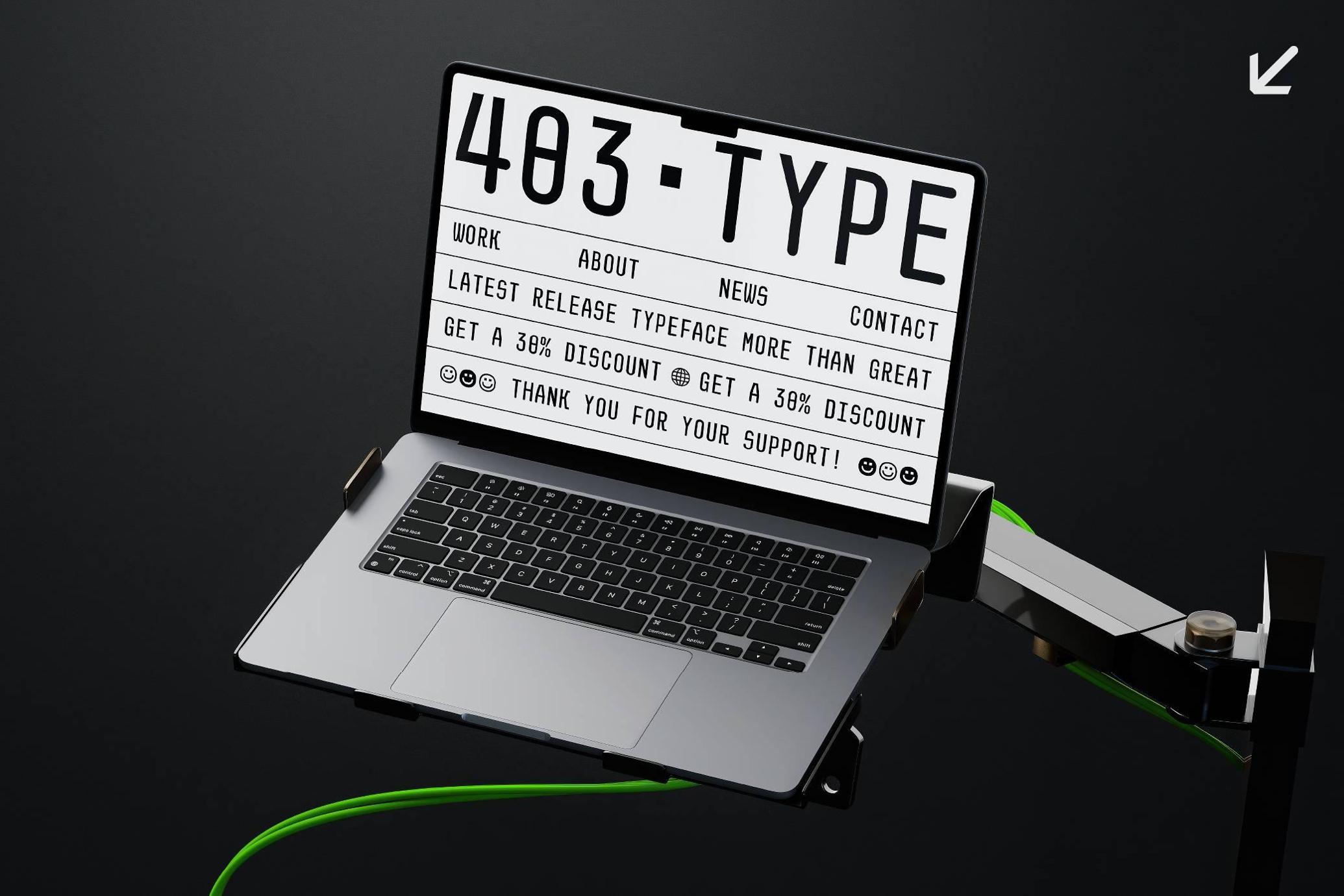 403 Malno Mono — Sans Serif Font