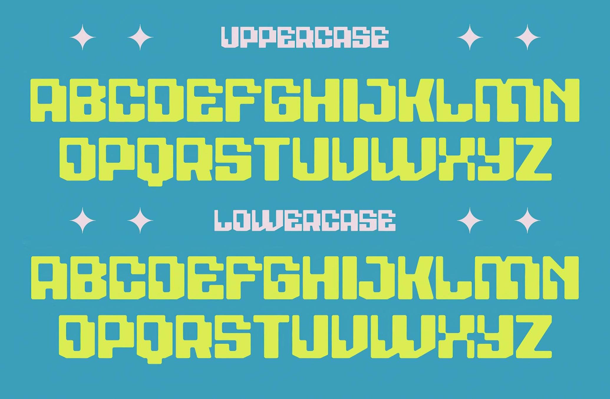Noser — Y2K Display Font