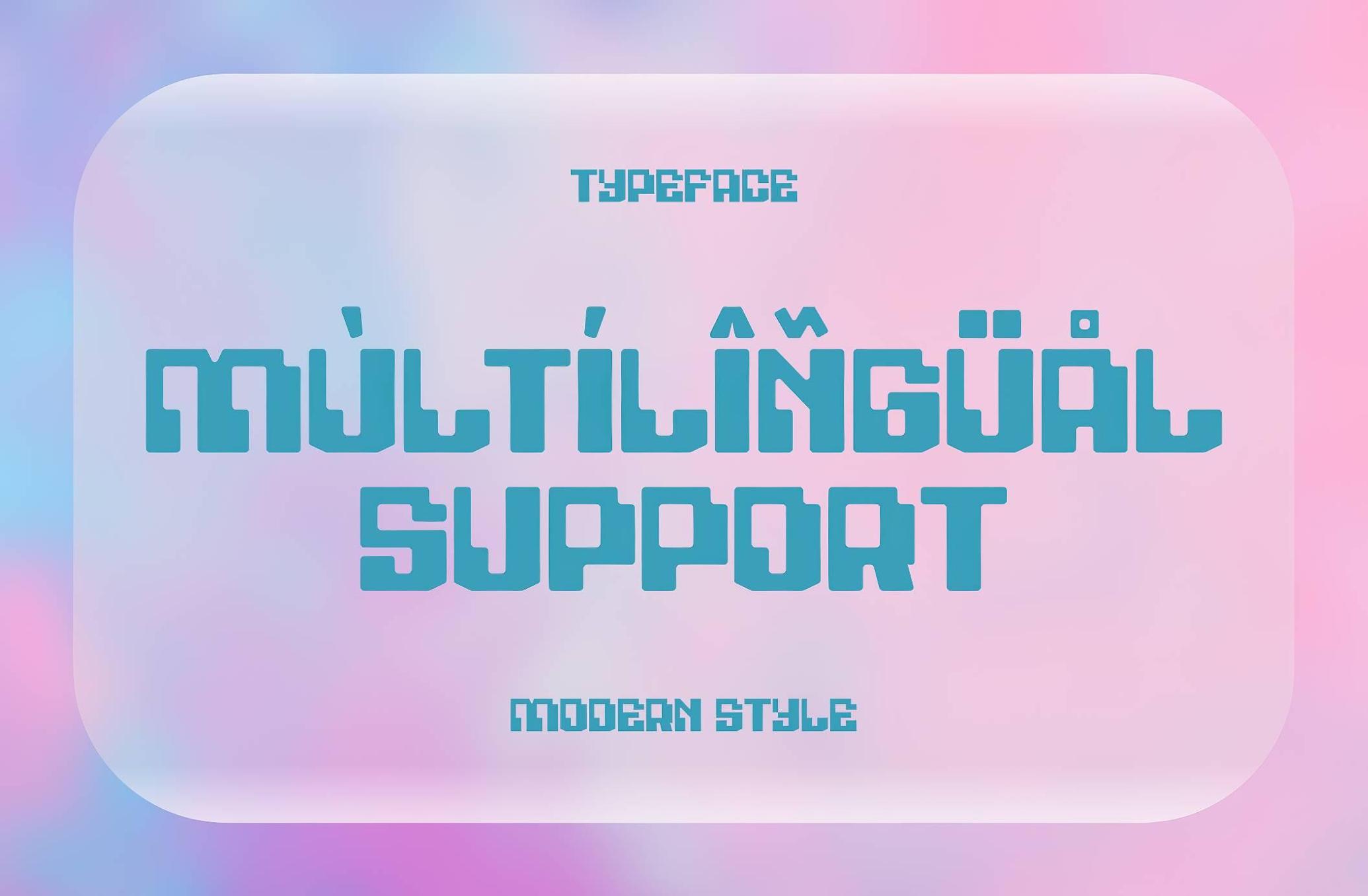 Noser — Y2K Display Font