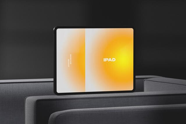 Office Armchair iPad Pro Mockup