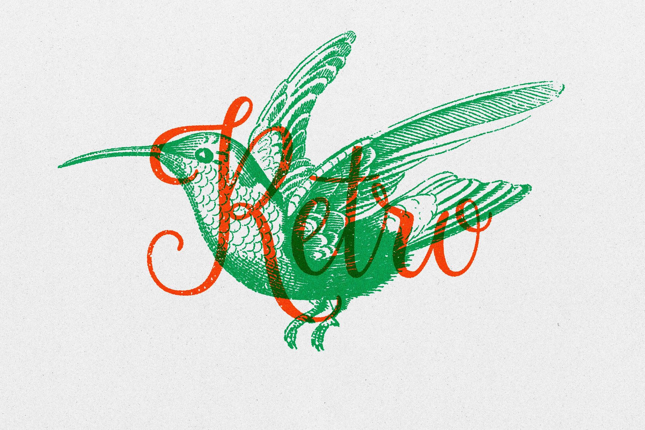 Vintage Overprint Template Effect