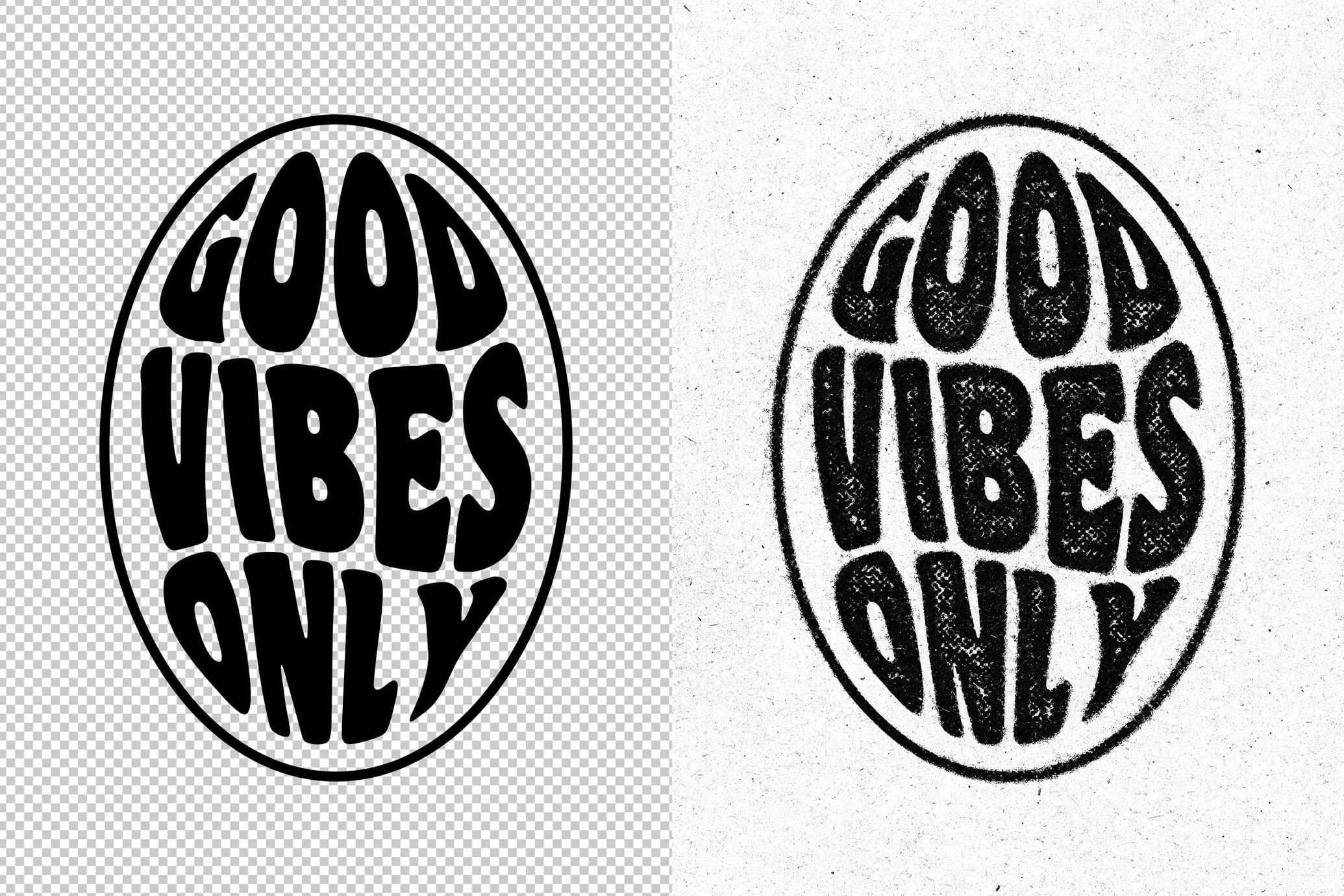 Grunge Stamp Print Effect