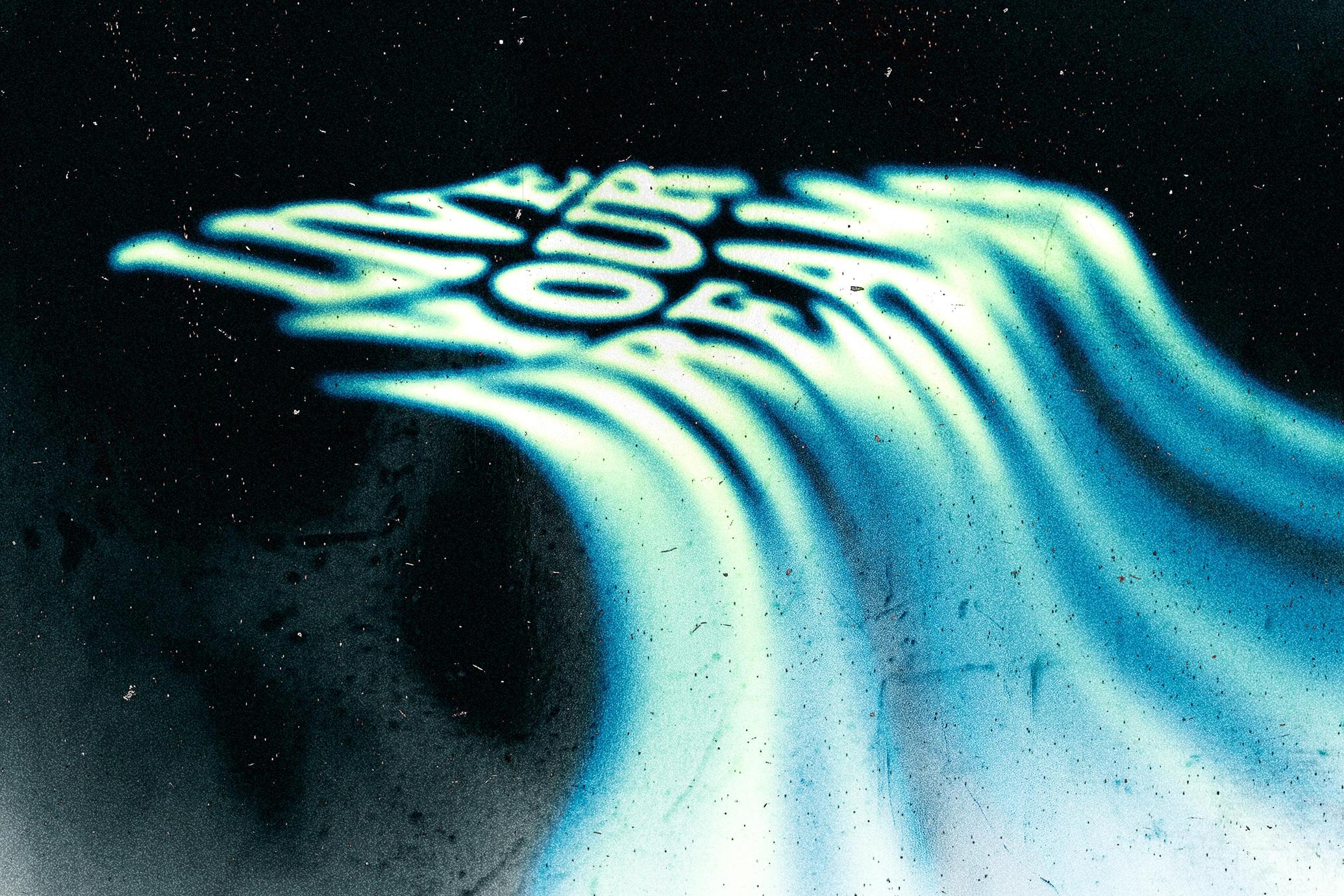 Space Liquid Text Effect