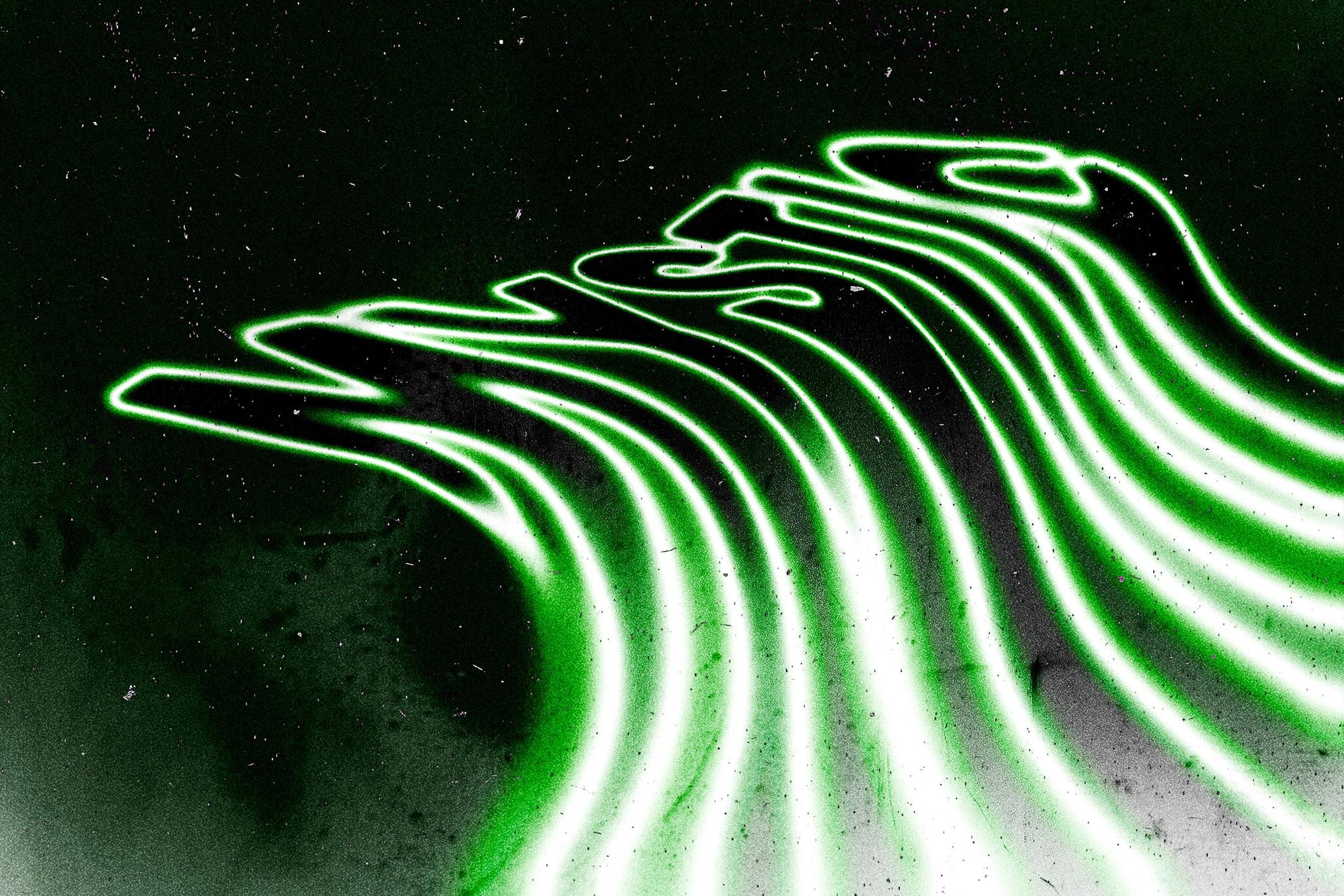 Space Liquid Text Effect