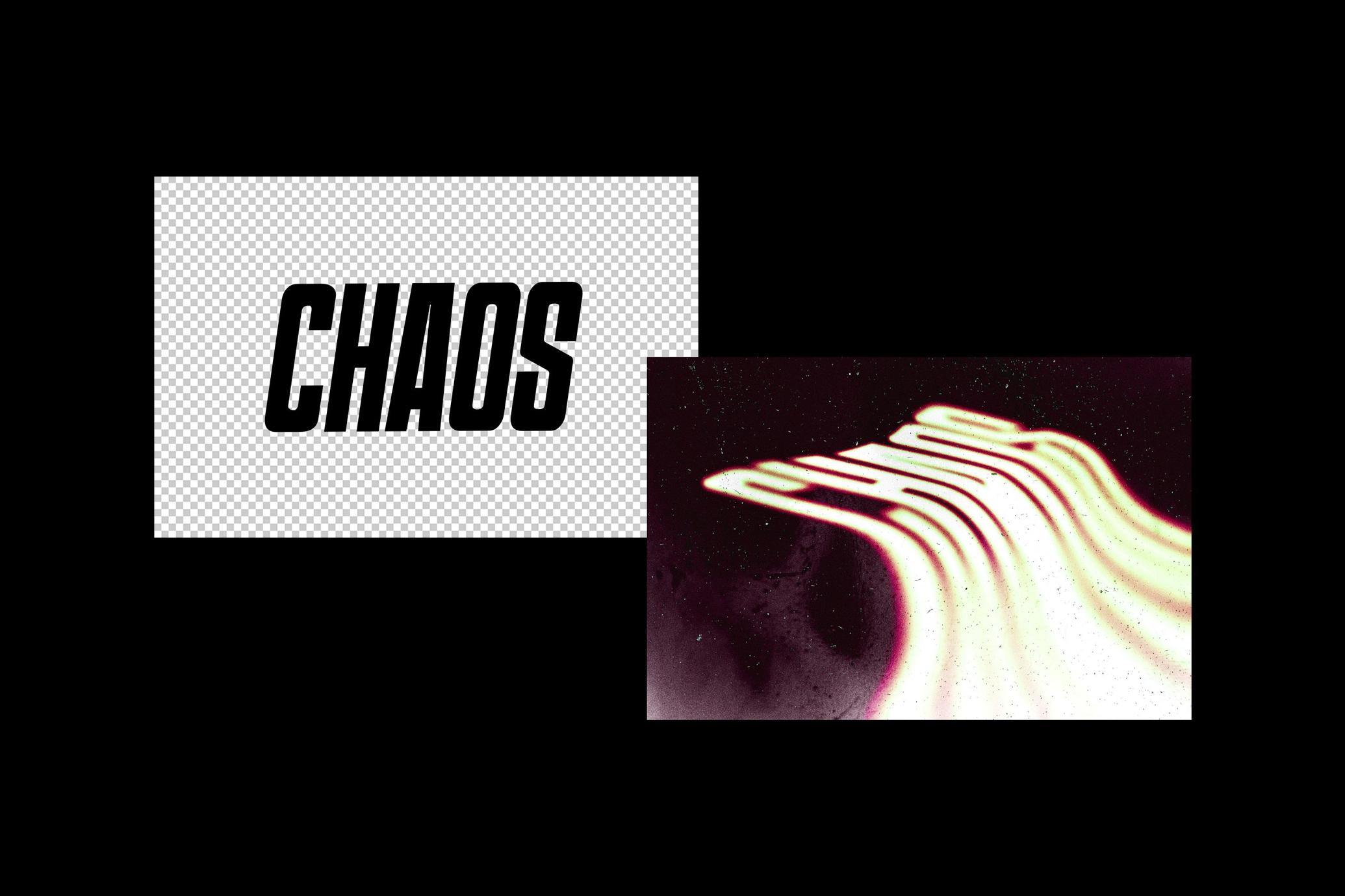 Space Liquid Text Effect