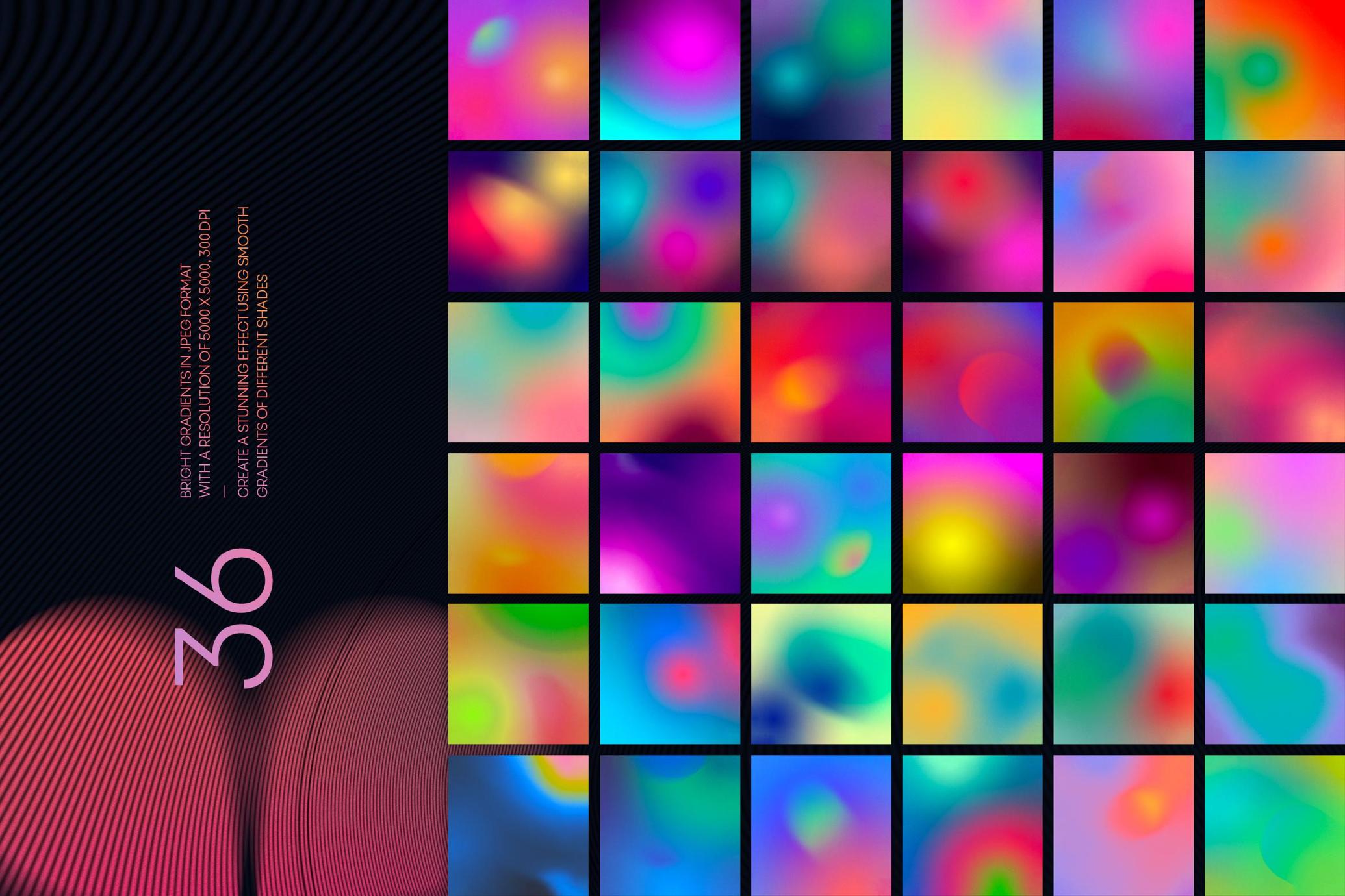 Marmalade Abstract Gradients & Shapes