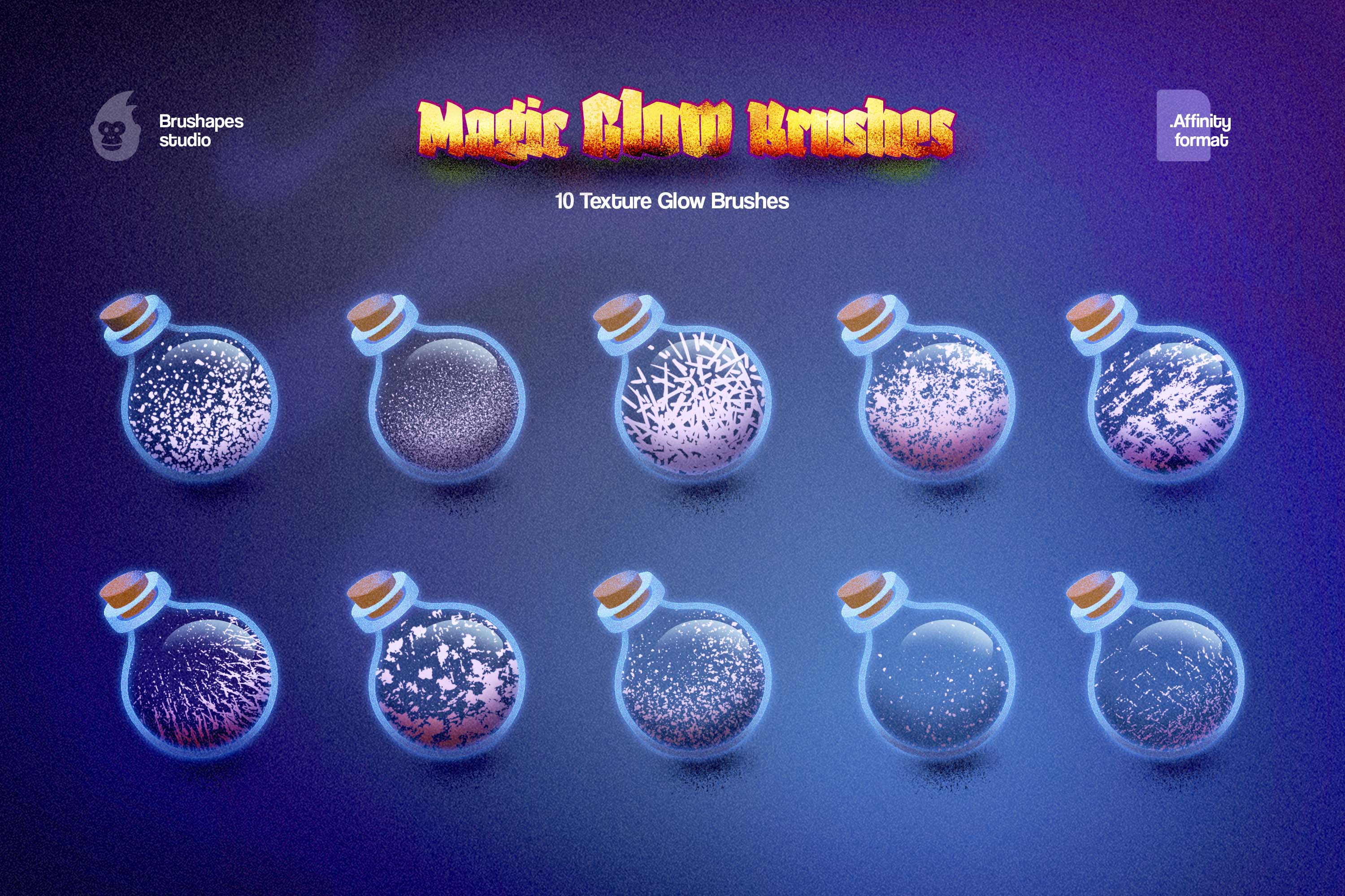 Magic Glow Affinity Brushes