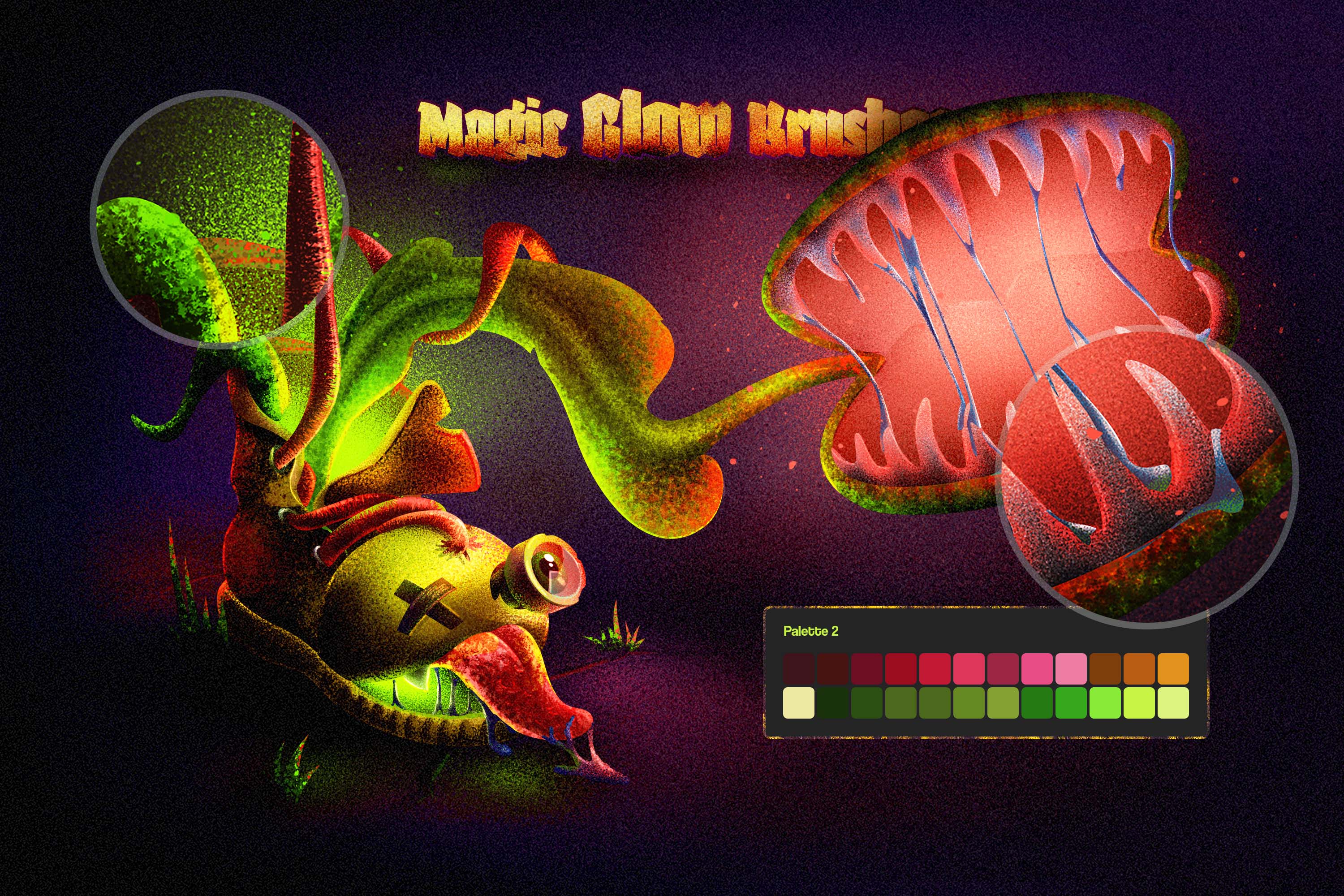 Magic Glow Affinity Brushes