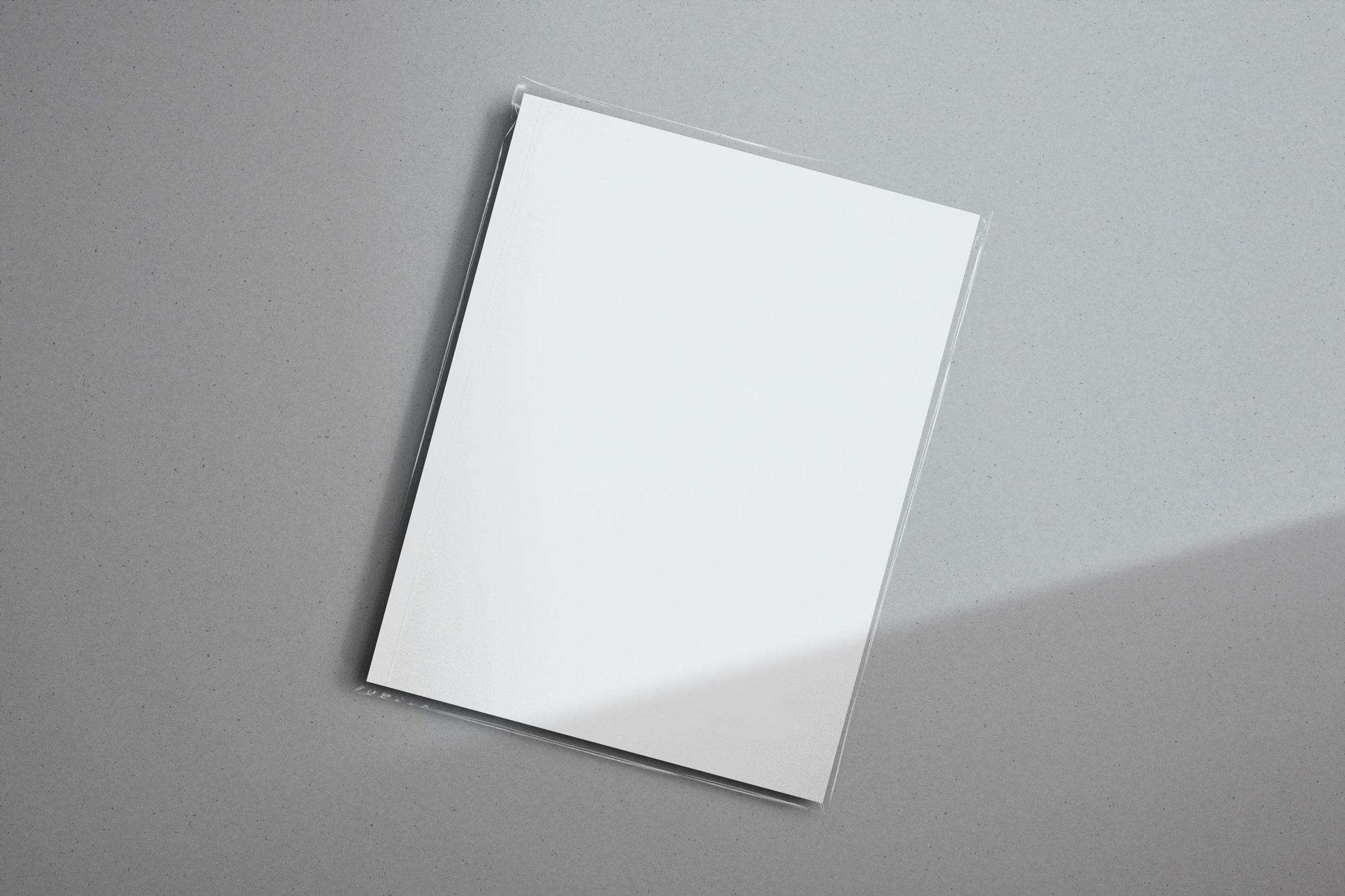 Sleeve Covered Magazine Mockup