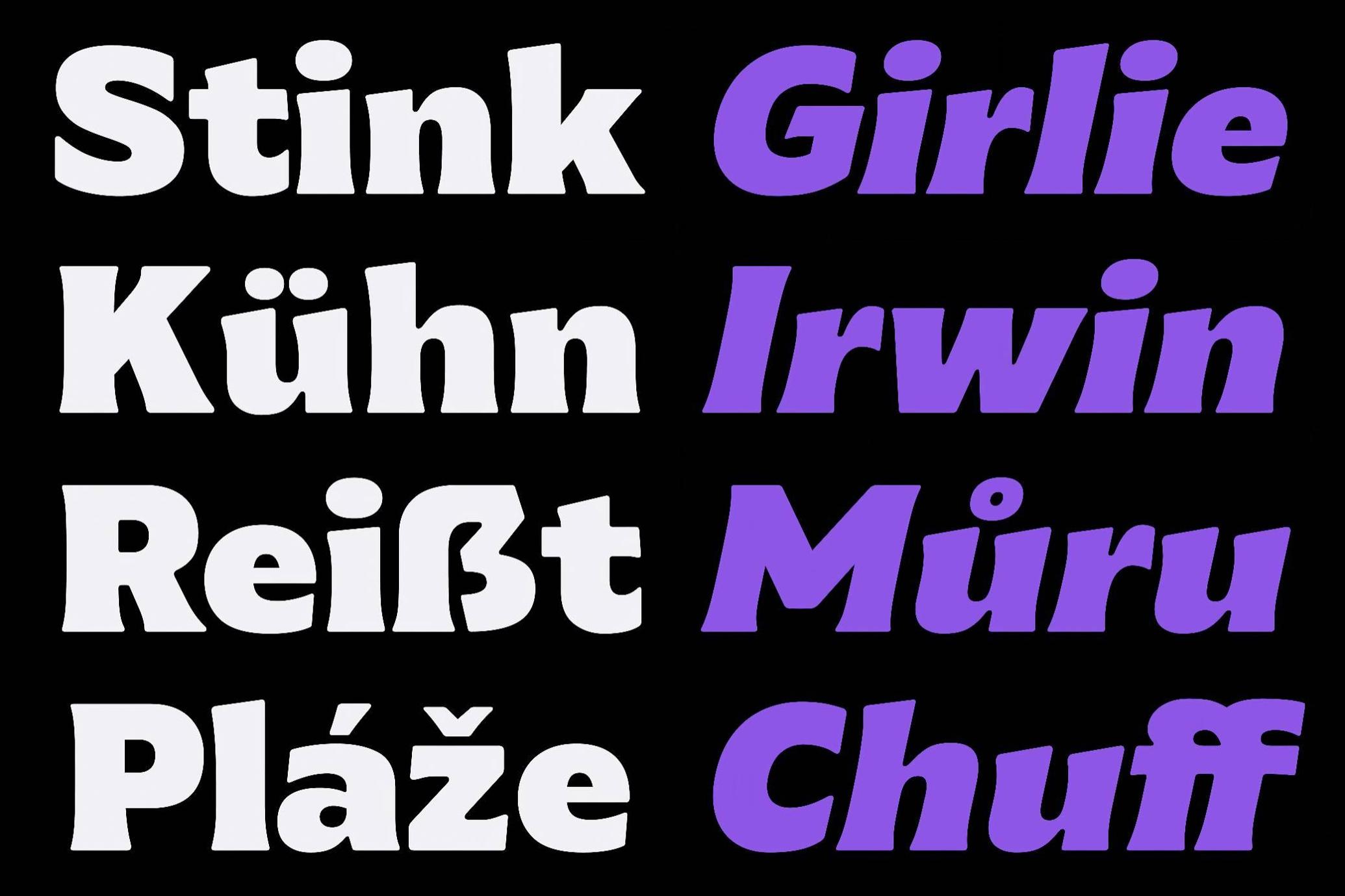 Bulchuy Sans Serif Font