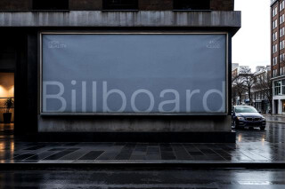 Urban Billboard Mockup
