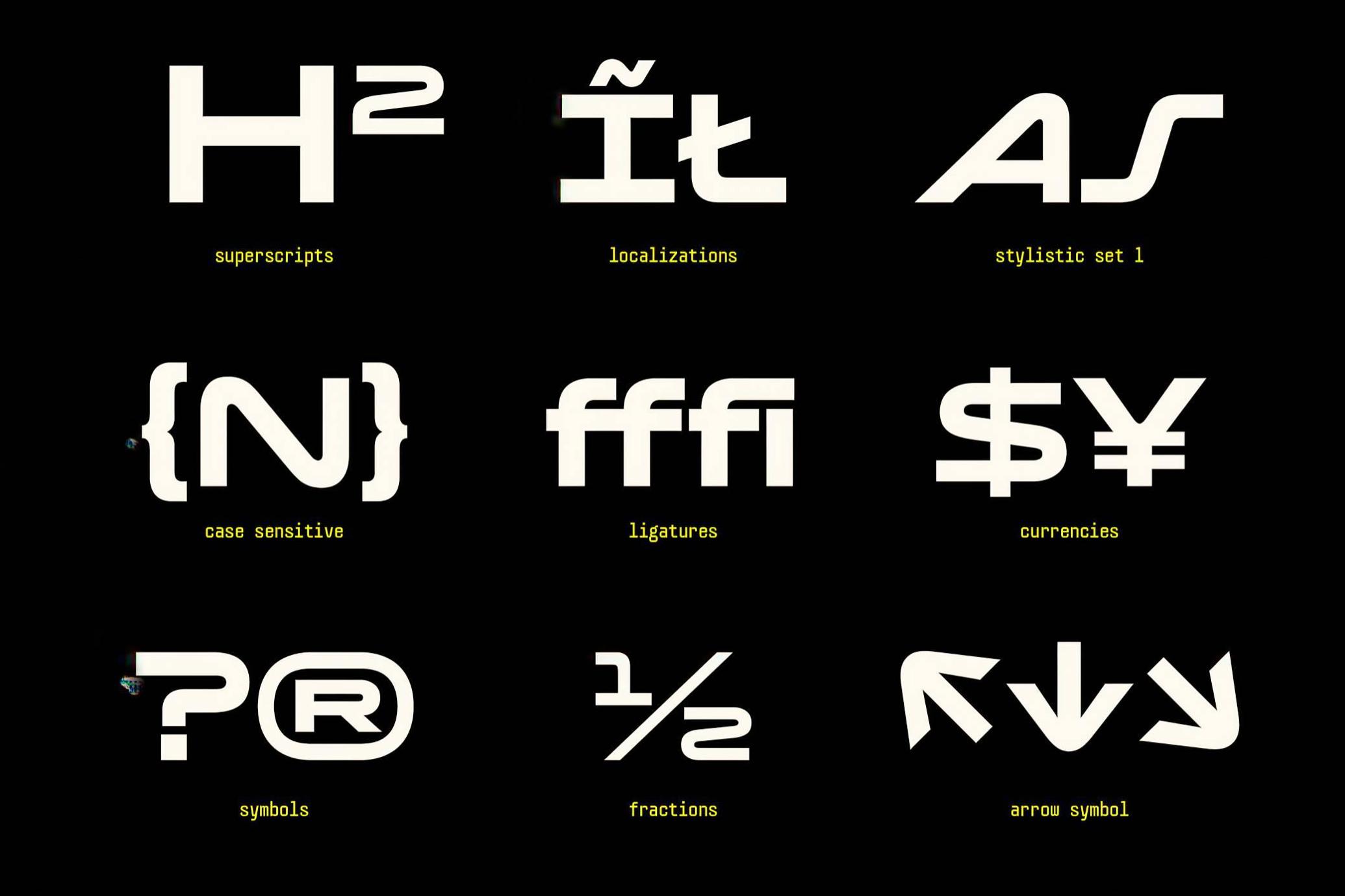 403 Mokino — Hi-Tech Futuristic Display Font