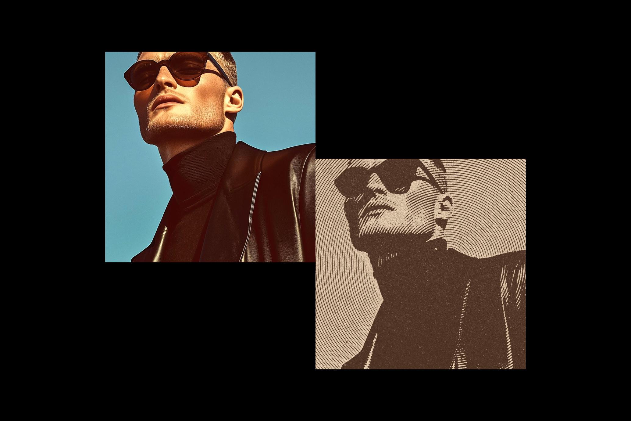 Circle Duotone Effect