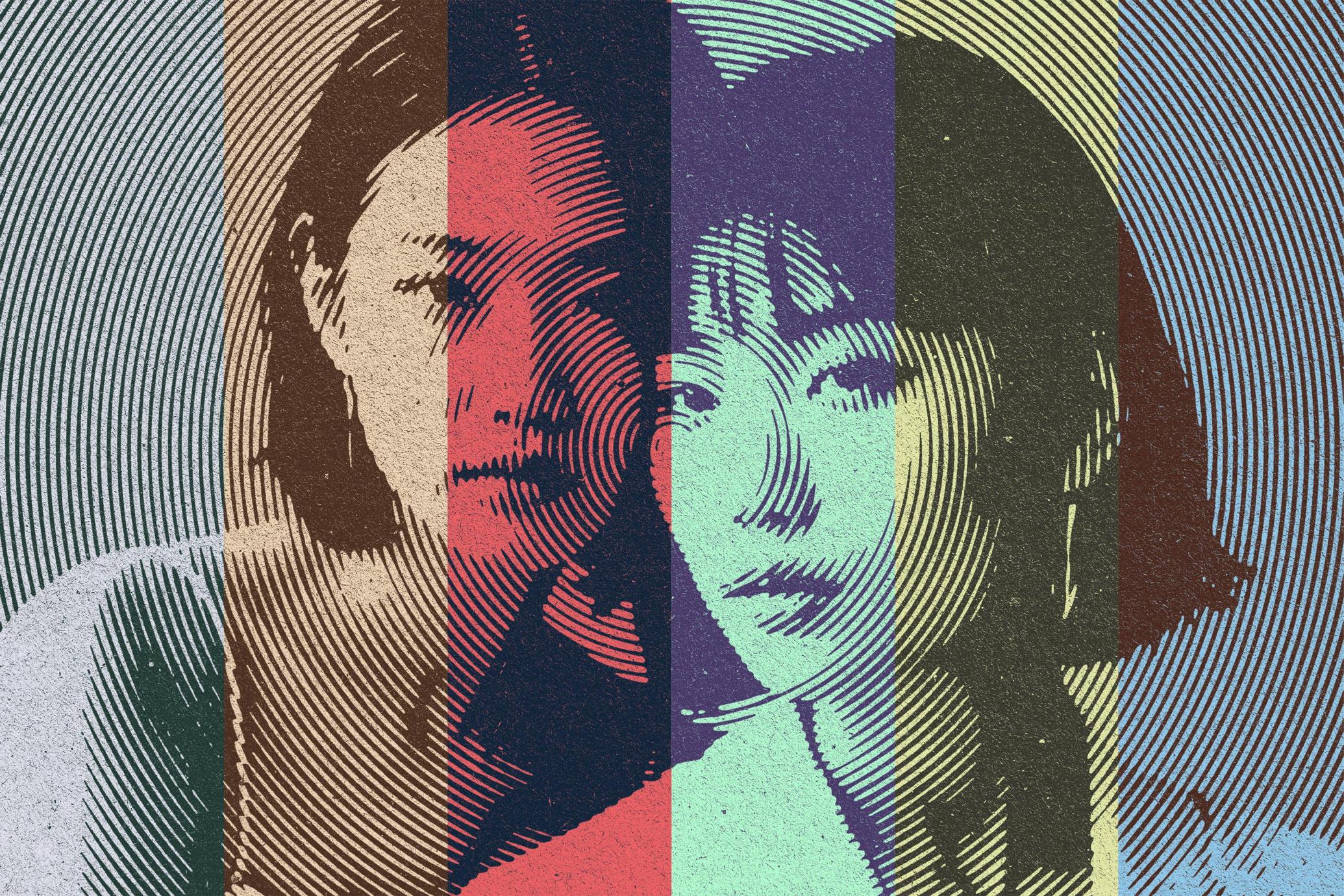 Circle Duotone Effect