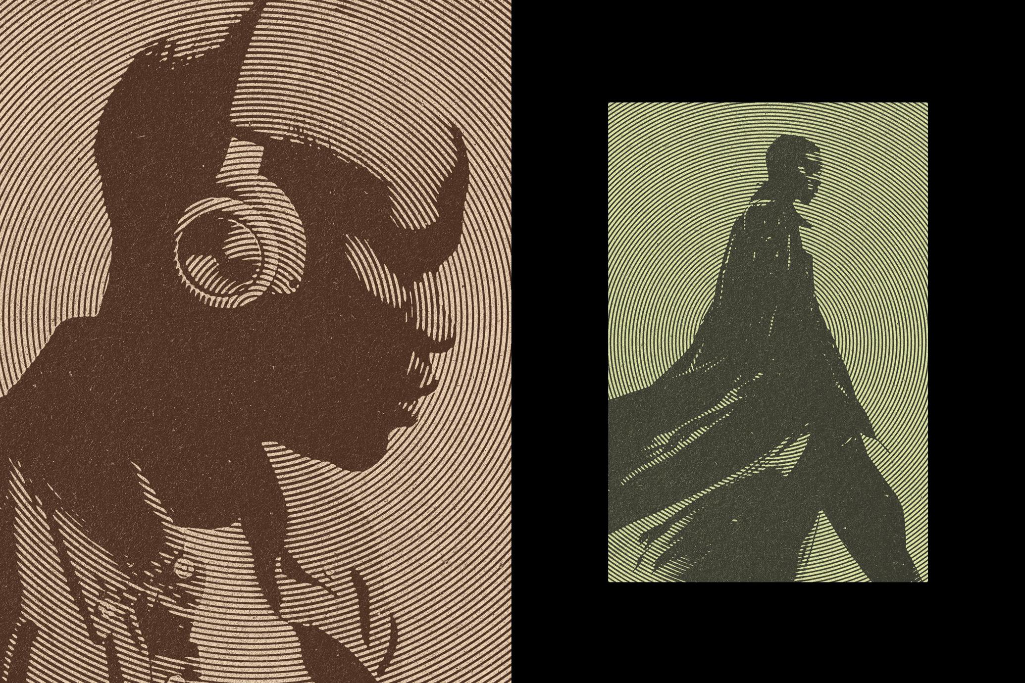 Circle Duotone Effect