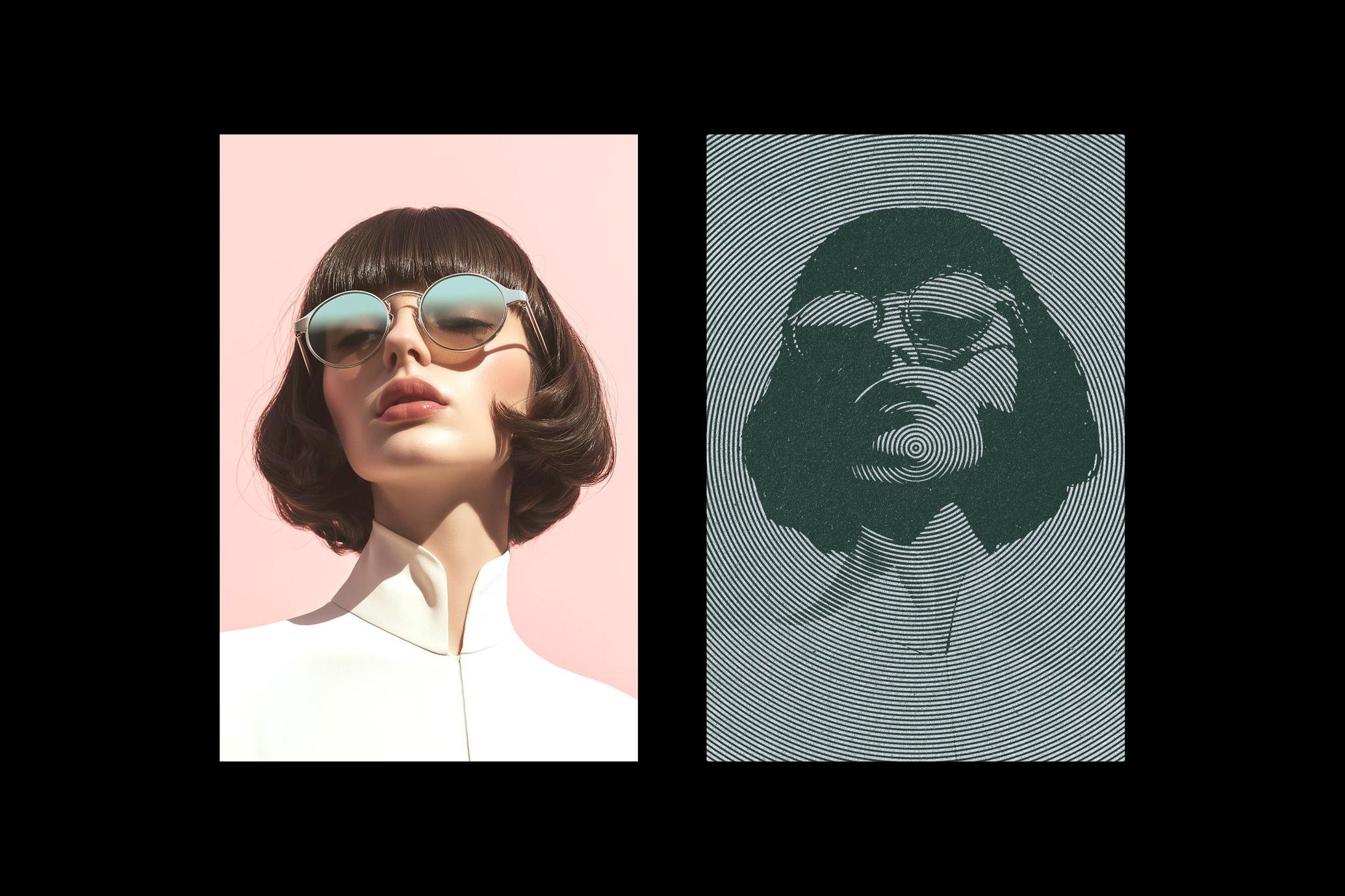 Circle Duotone Effect