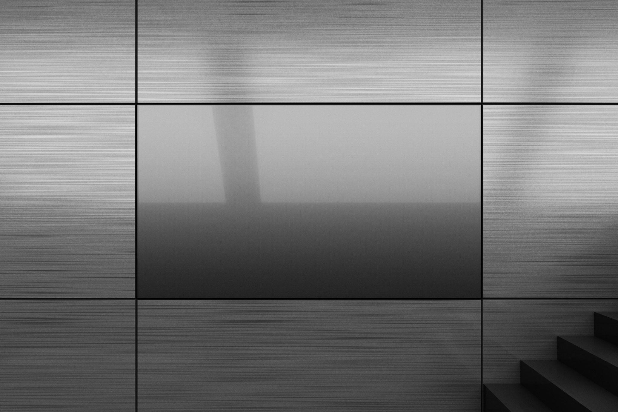Metallic Wall Screen Mockup