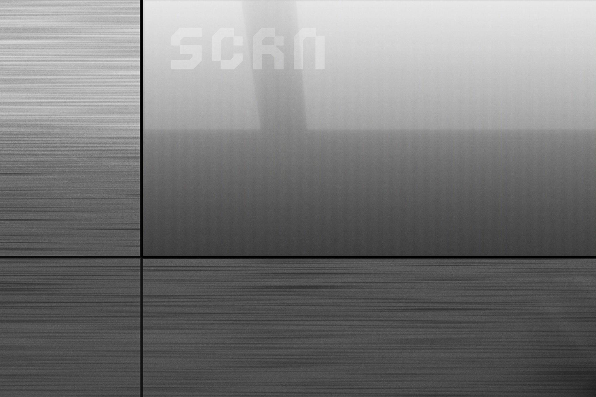 Metallic Wall Screen Mockup