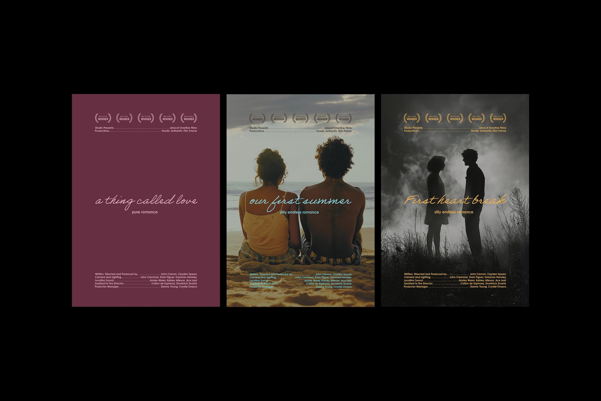 Romantic Movie Posters Collection