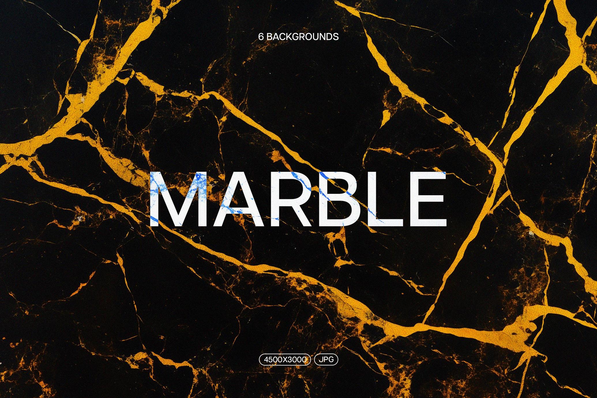 Black Gold Marble Textures