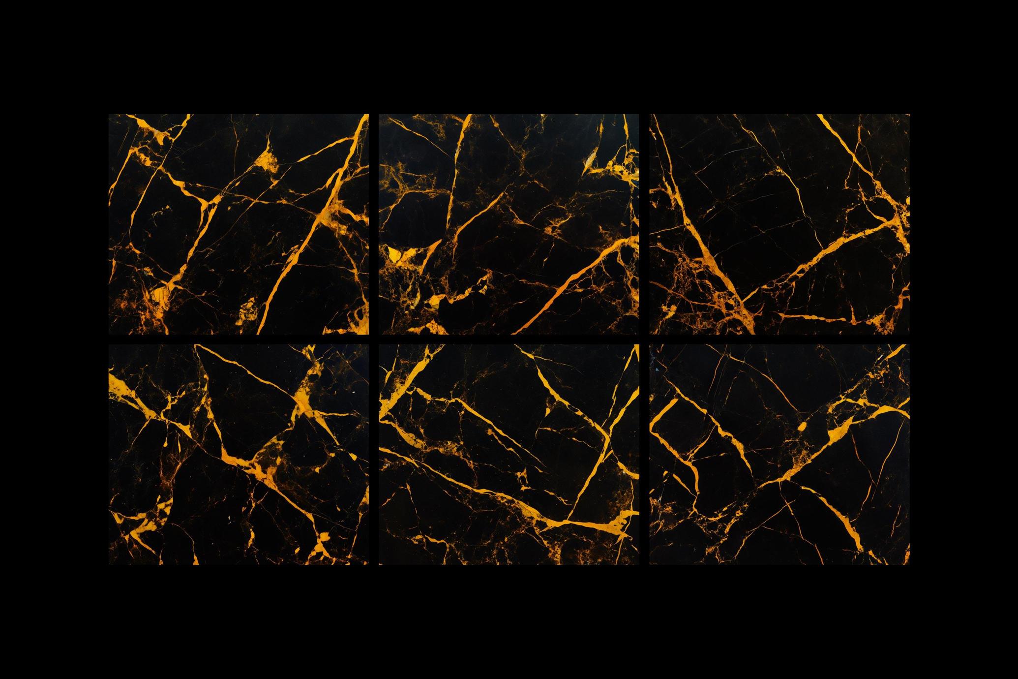 Black Gold Marble Textures