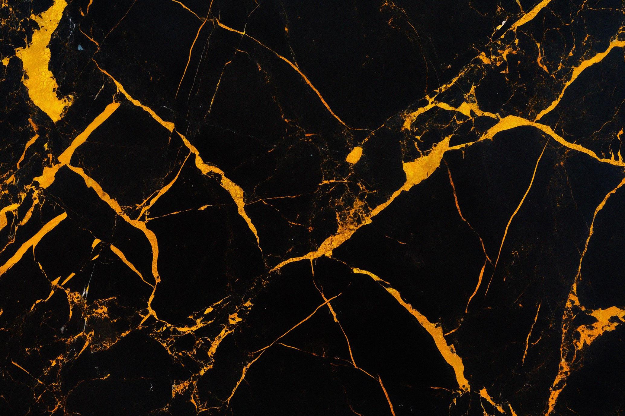 Black Gold Marble Textures