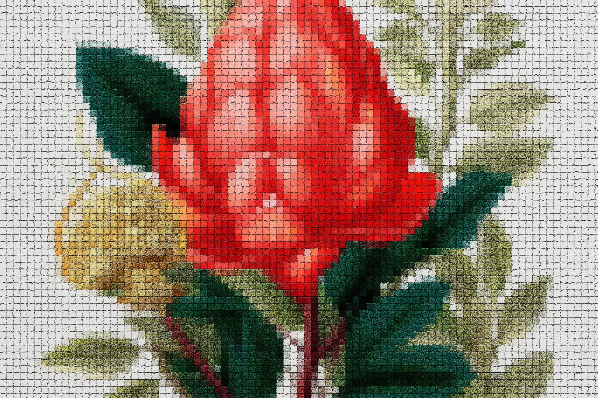 Color Mosaic Effect