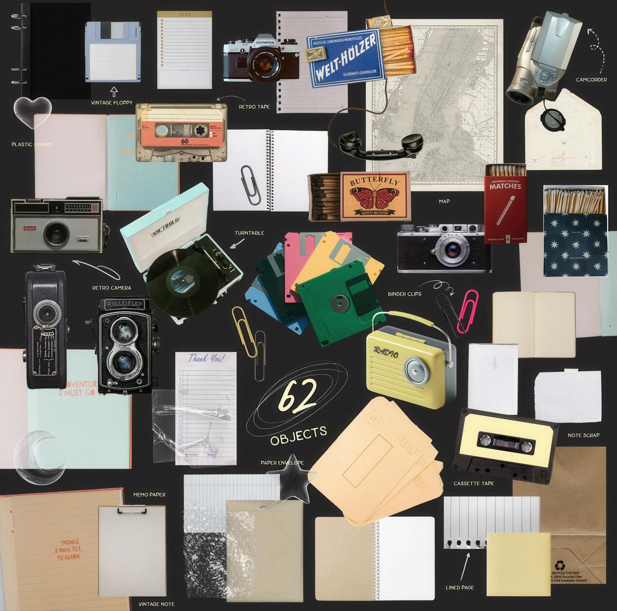 Chaos. Scribbles, Objects & Papers