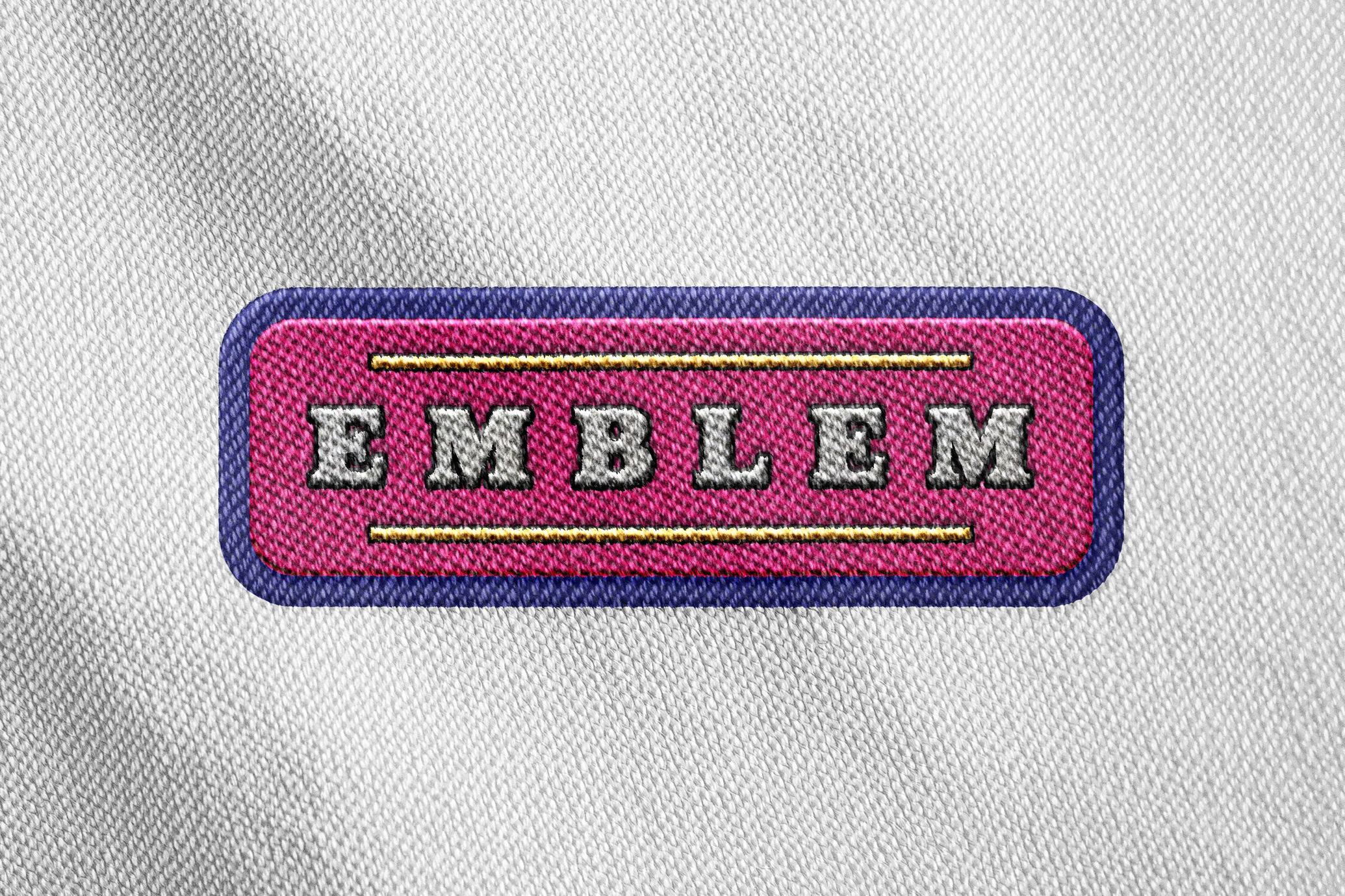 Polo Embroidery Logo Mockup