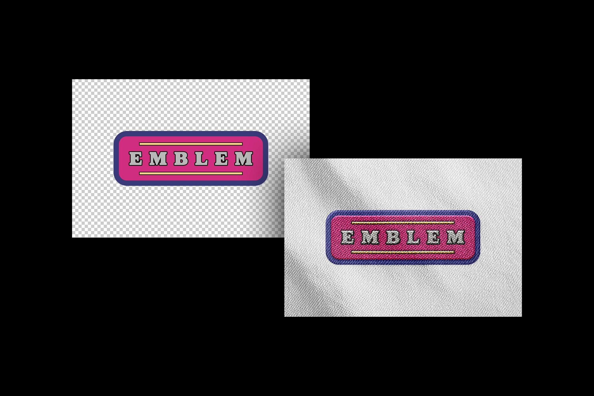 Polo Embroidery Logo Mockup