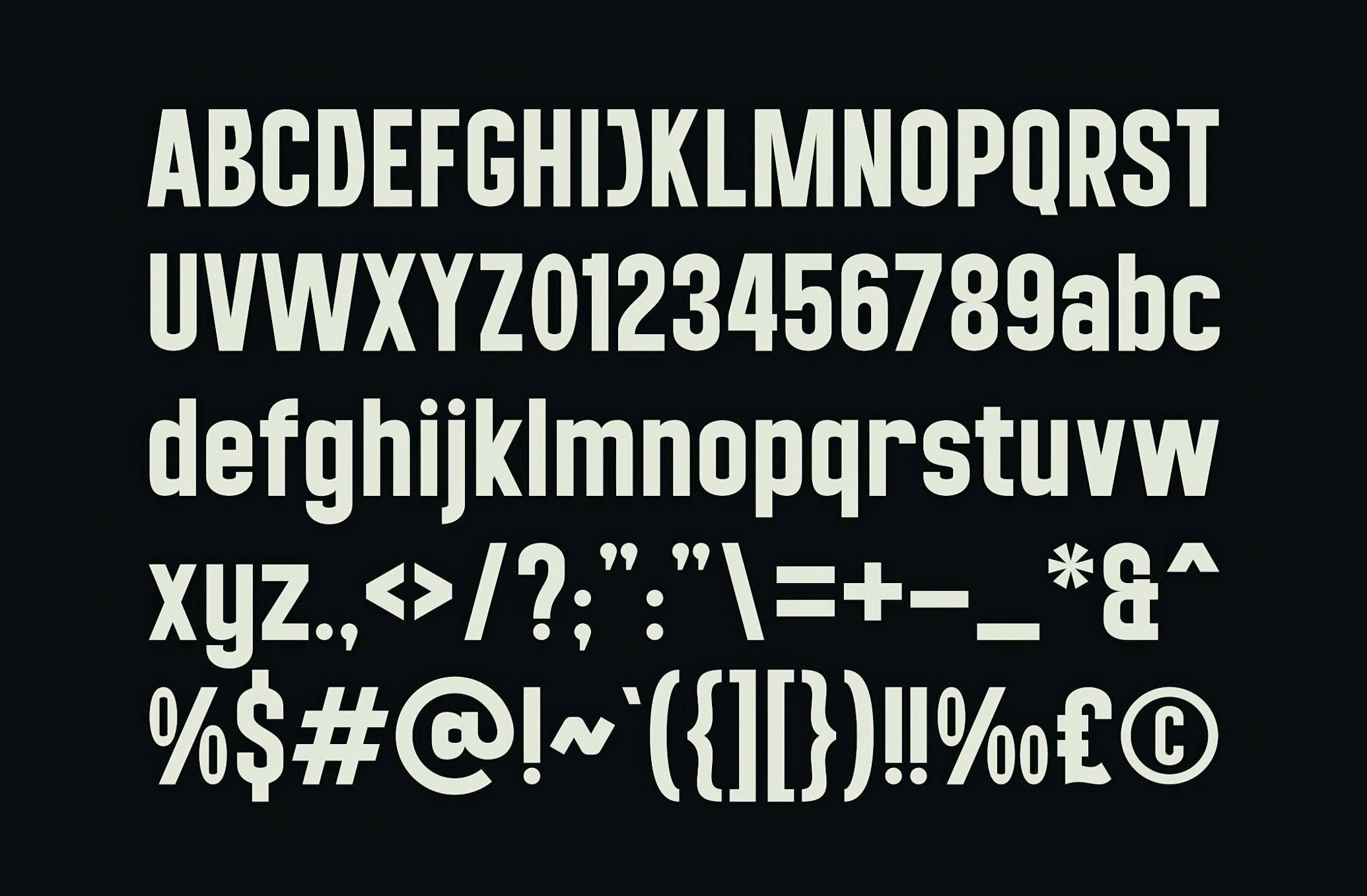 JALES Modern Sans Serif Font