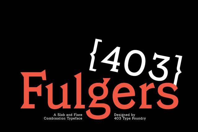 403 Fulgers Serif