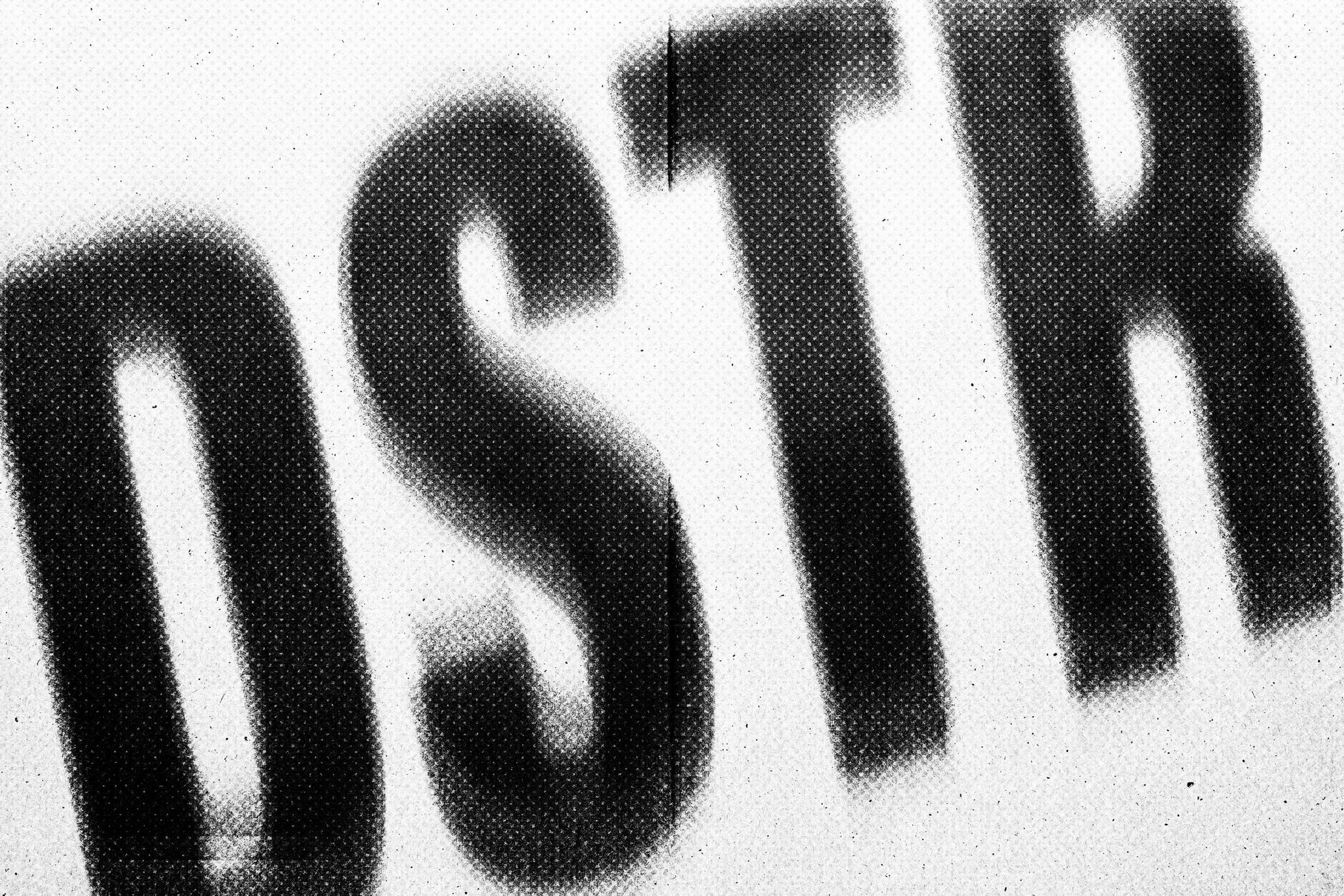 Distortion Text & Graphic Effect