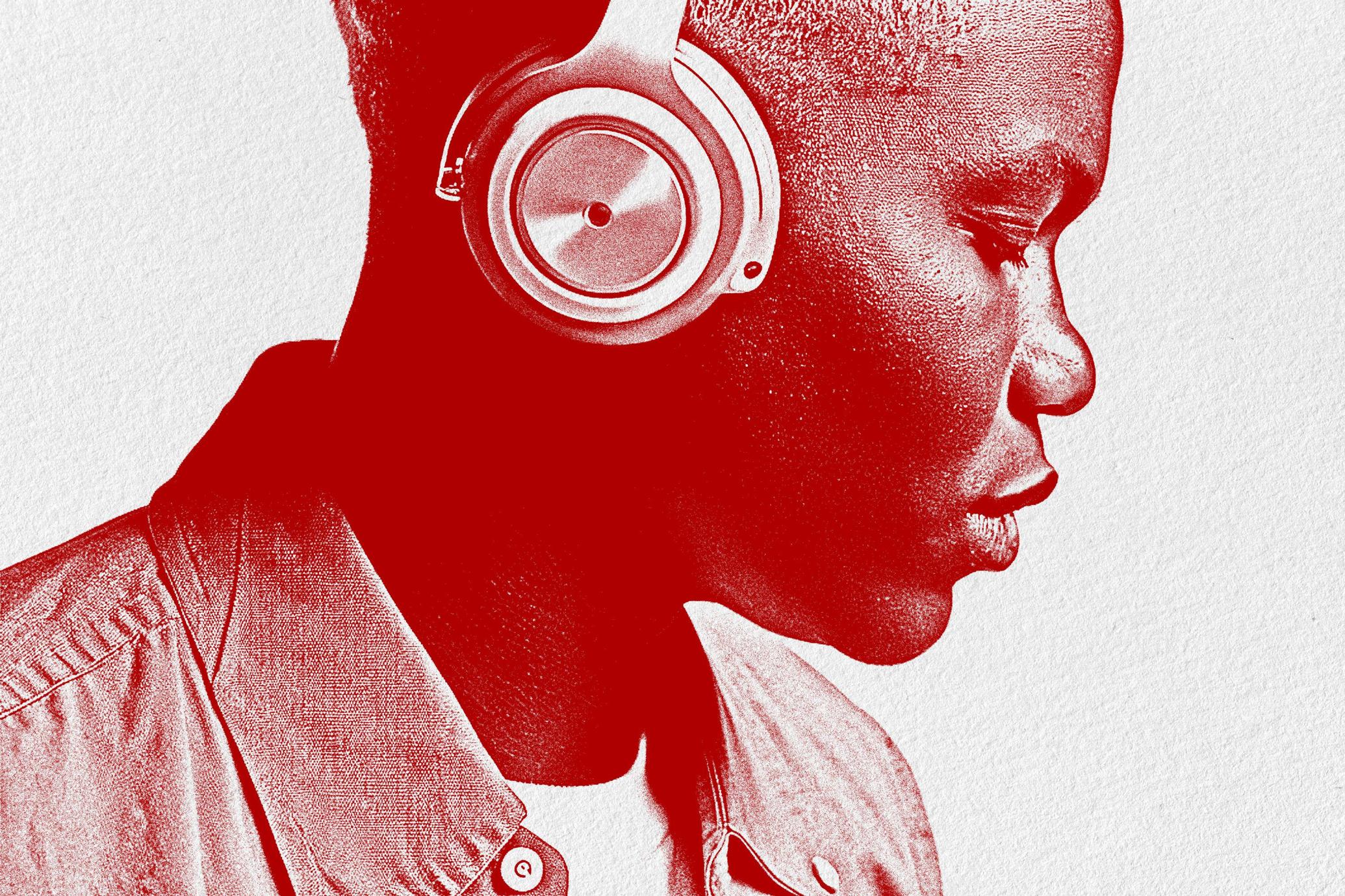 Risography Print Photo Effect