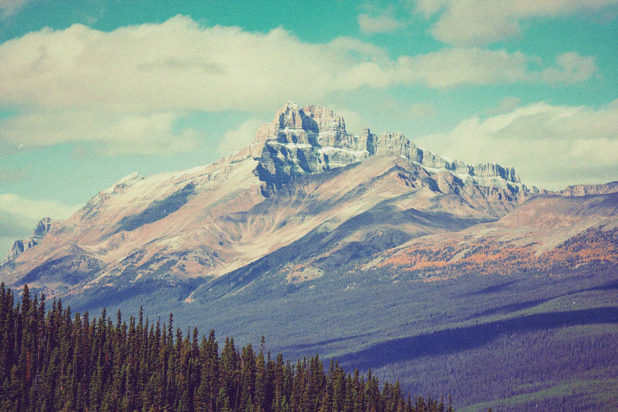 Authentic Vintage Landscape Effect