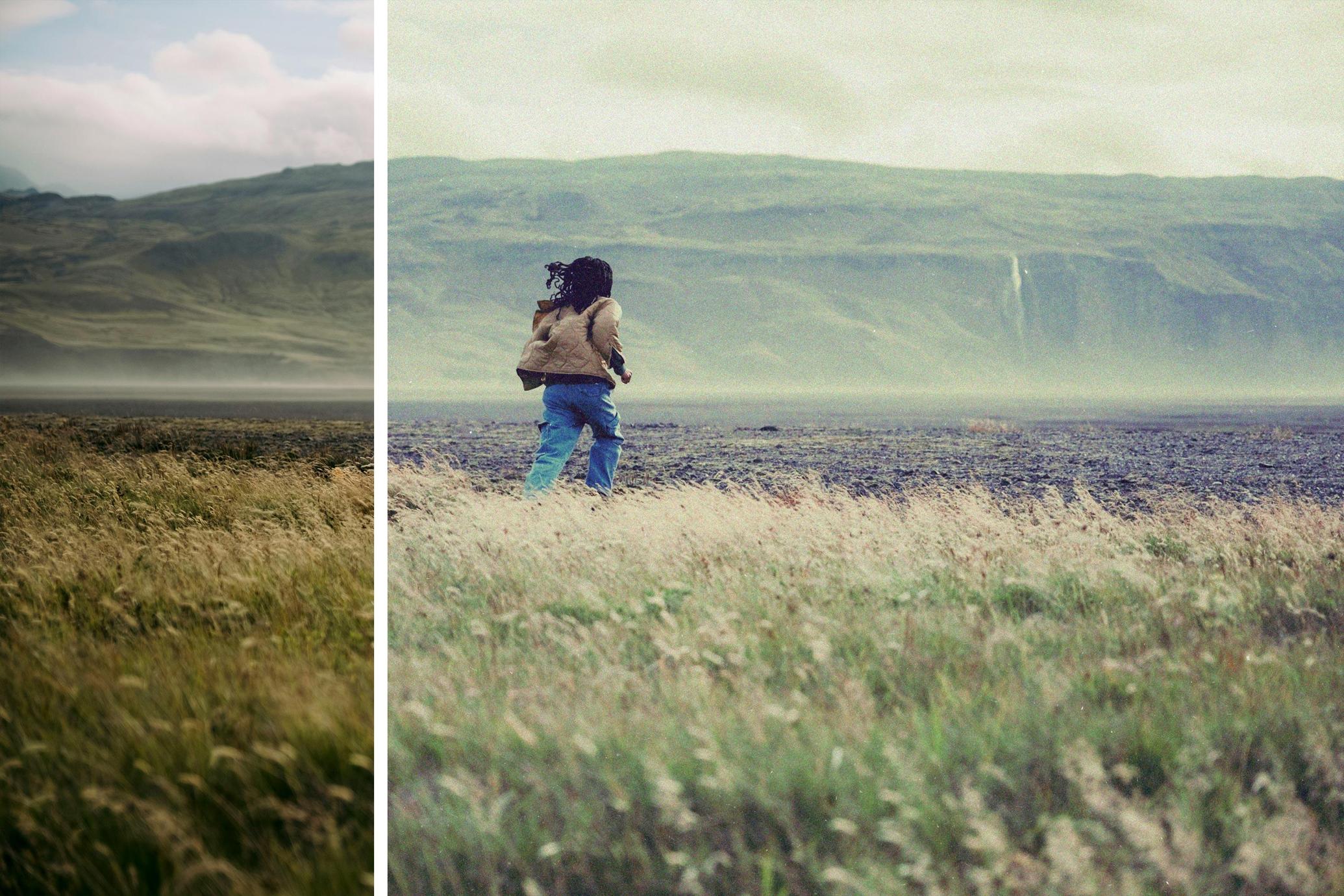 Authentic Vintage Landscape Effect