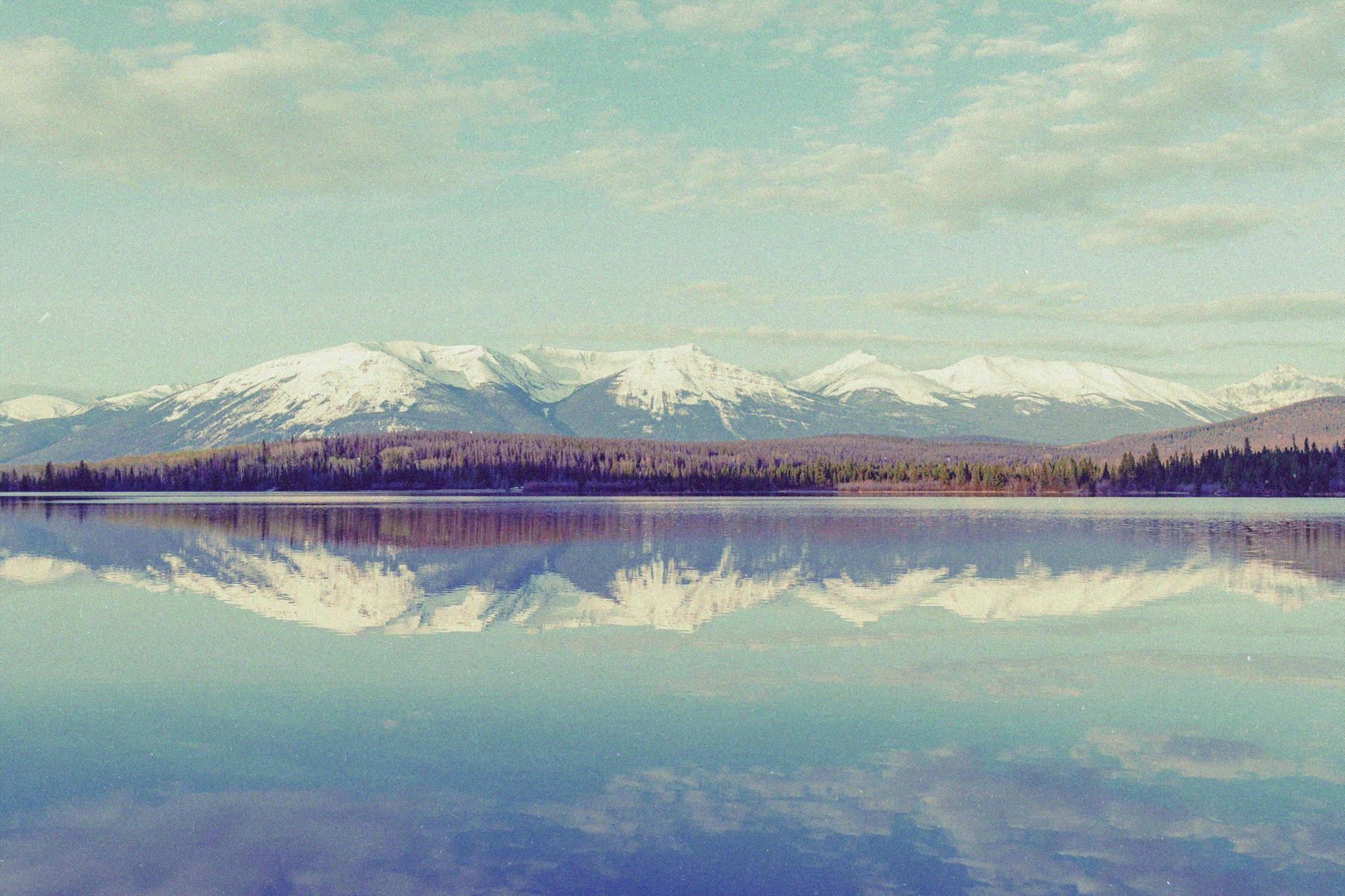 Authentic Vintage Landscape Effect