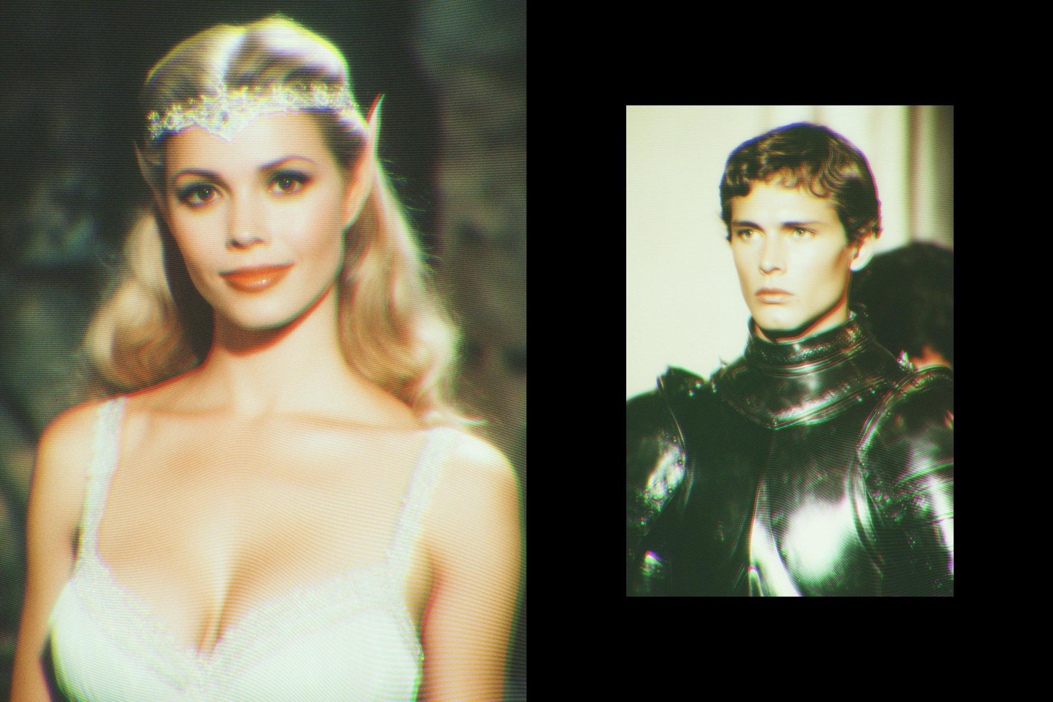 80s Tv Photo Template