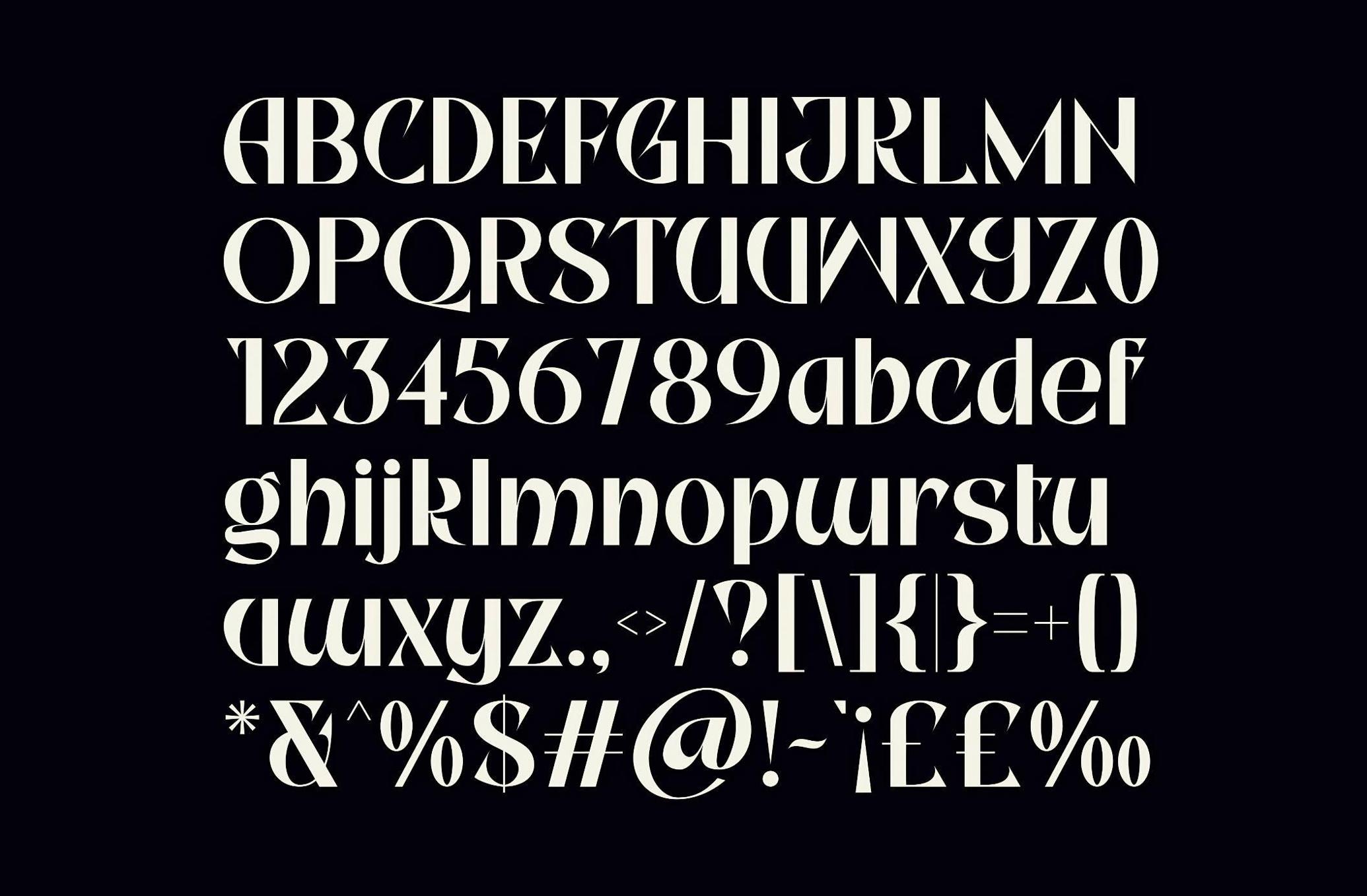 Meroa — Display Sans Serif Font