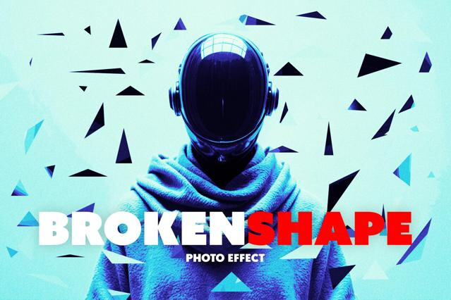 Geometric Shape Photo Effect